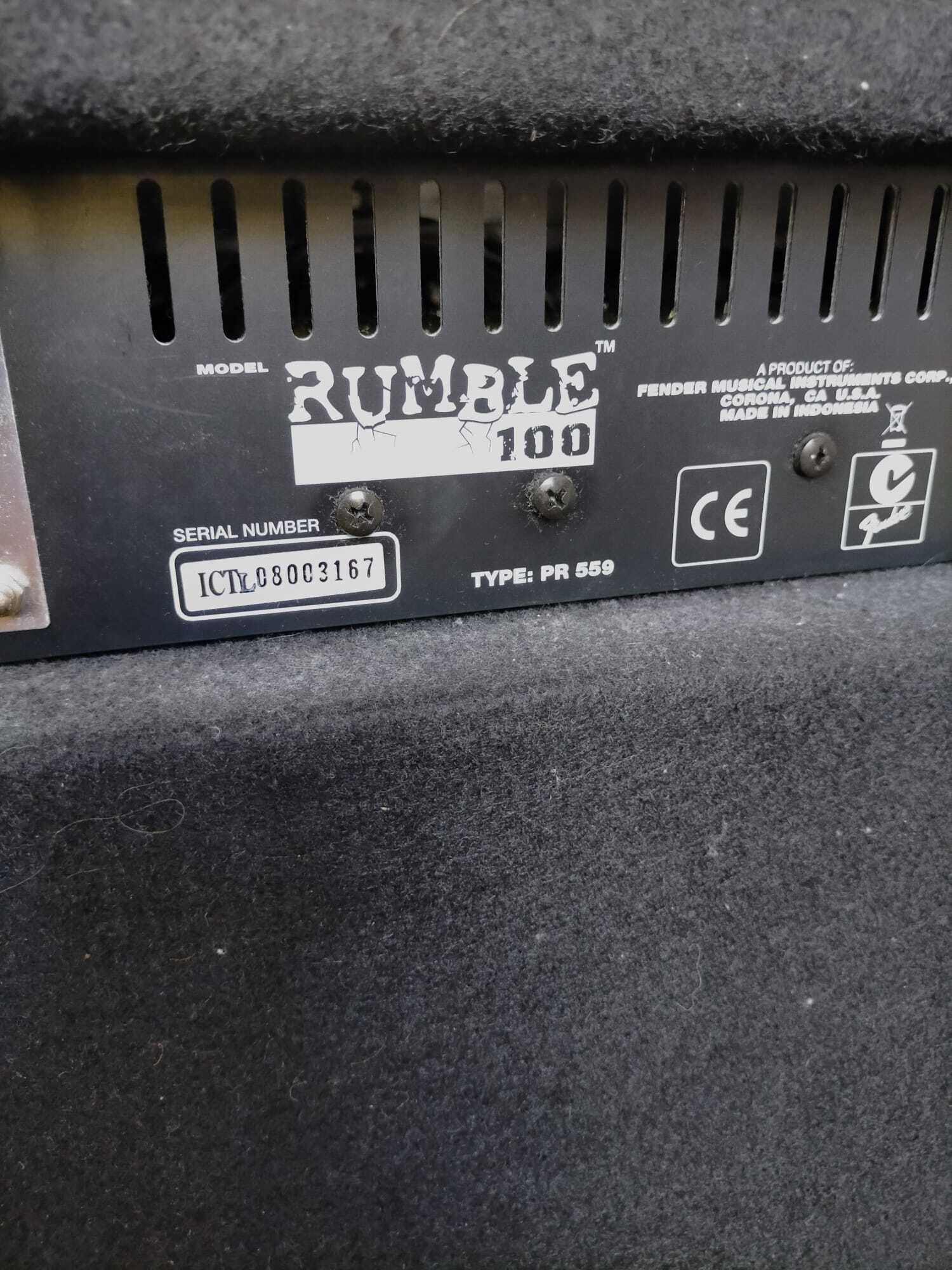 Fender Rumble 100 Combo 1x15 (67422)