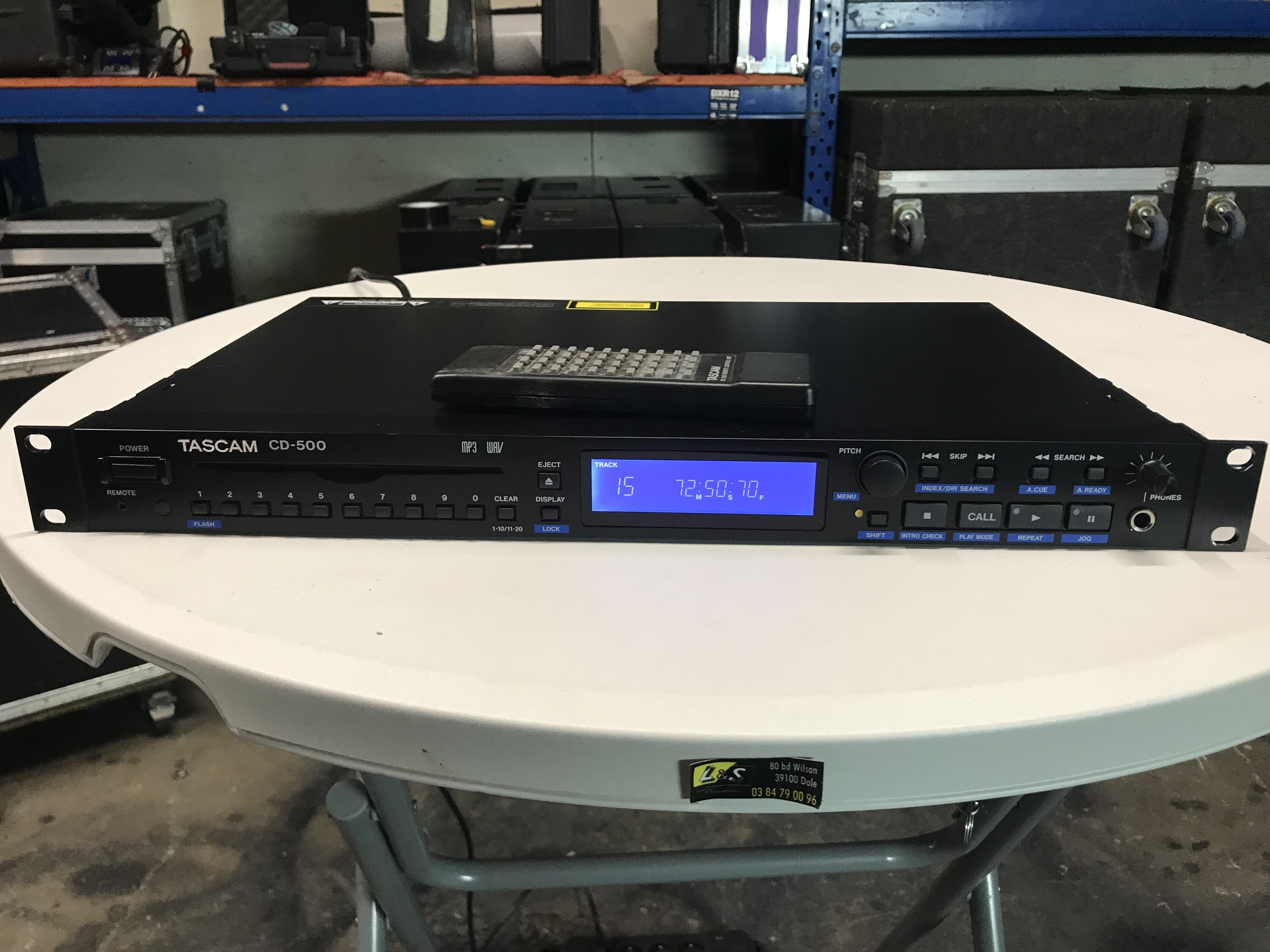 Vends TASCAM CD500