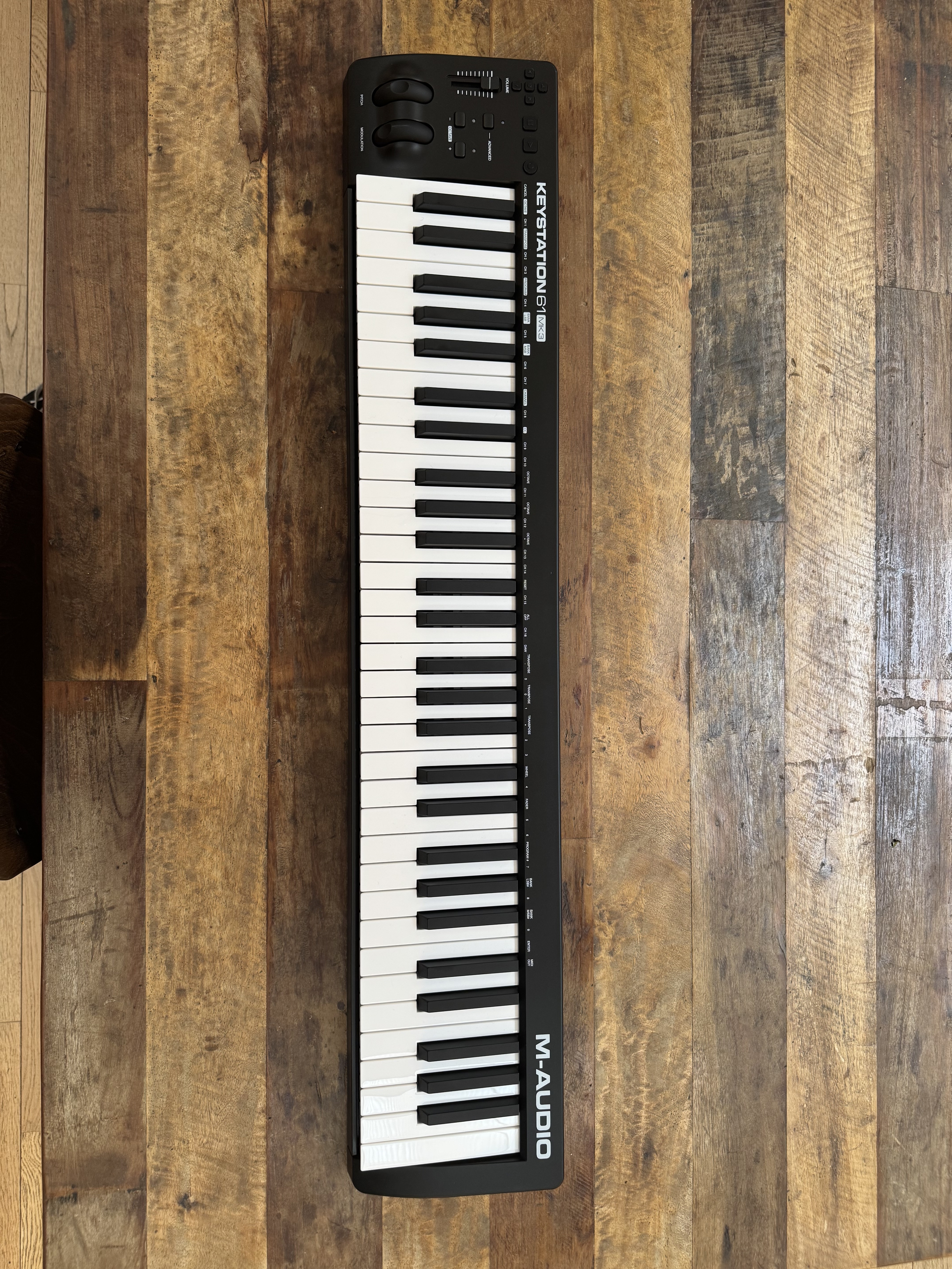 Vend clavier maître M-Audio Keystation 61 MK3