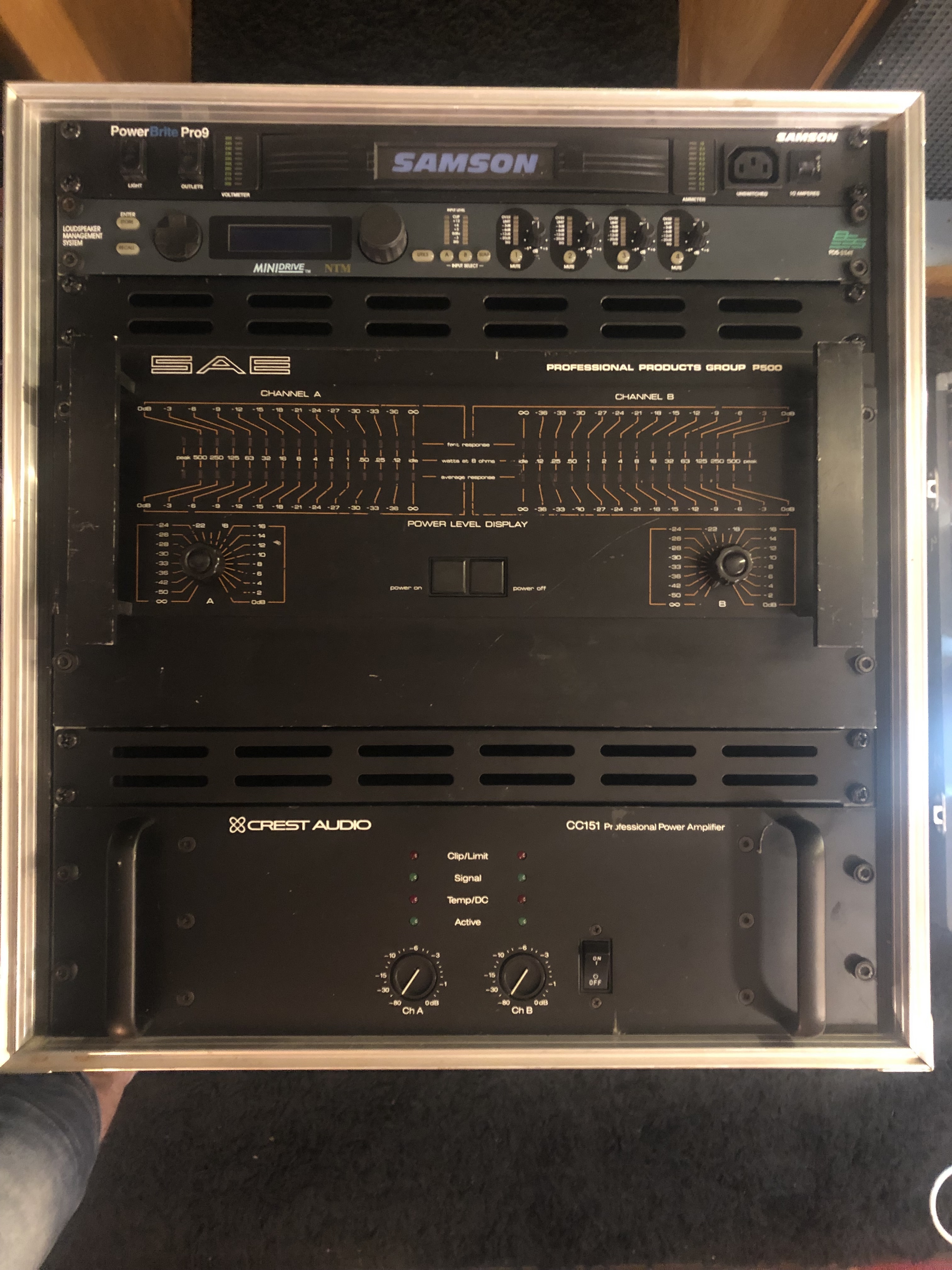 Ampli SAE MODEL P500