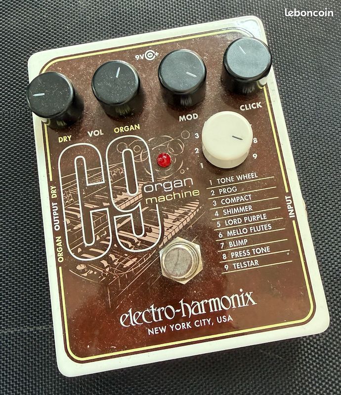 Vends EHX C9 Organ