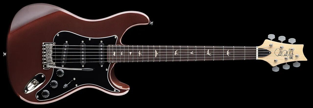 PRS SE Silver Sky Defender Limited Edition : SE Silver Sky Defender Limited EditionRED
