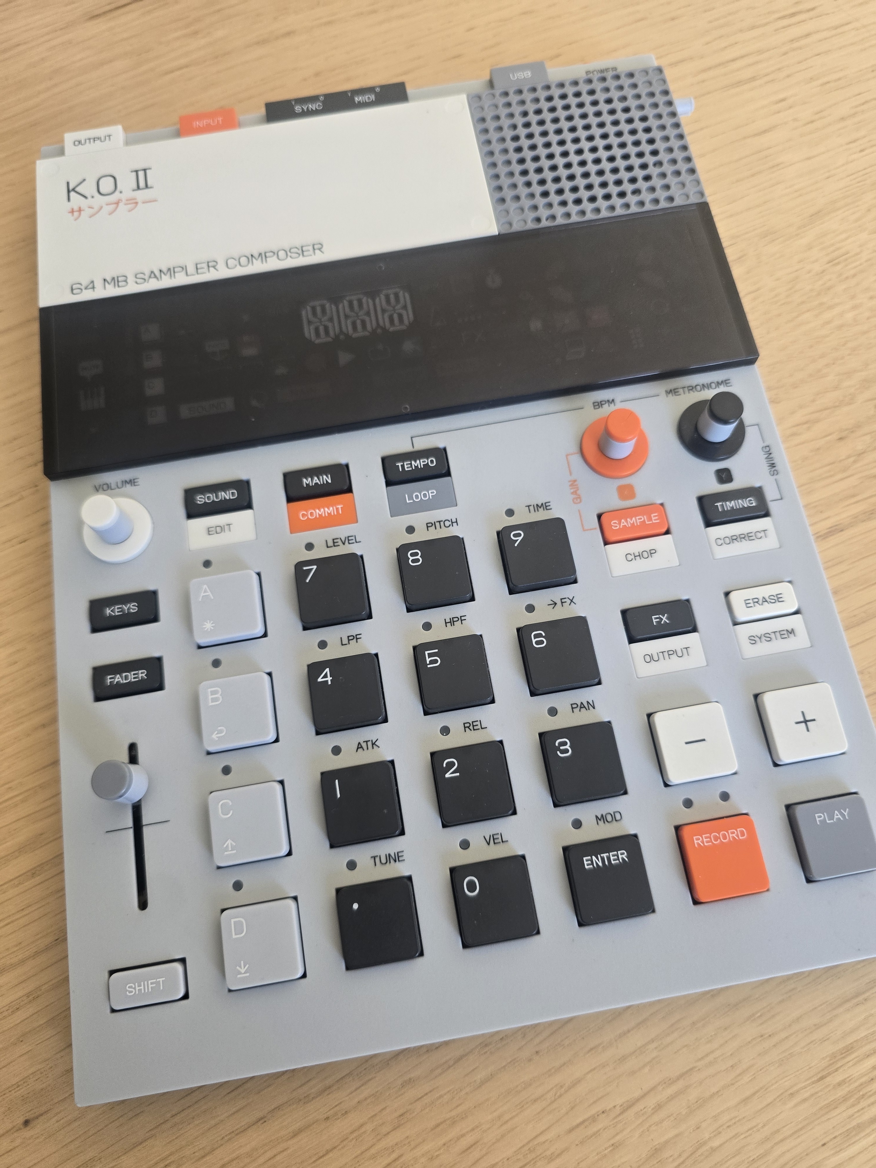 Vends SAMPLER KO2 TEENAGE ENGINEERING 