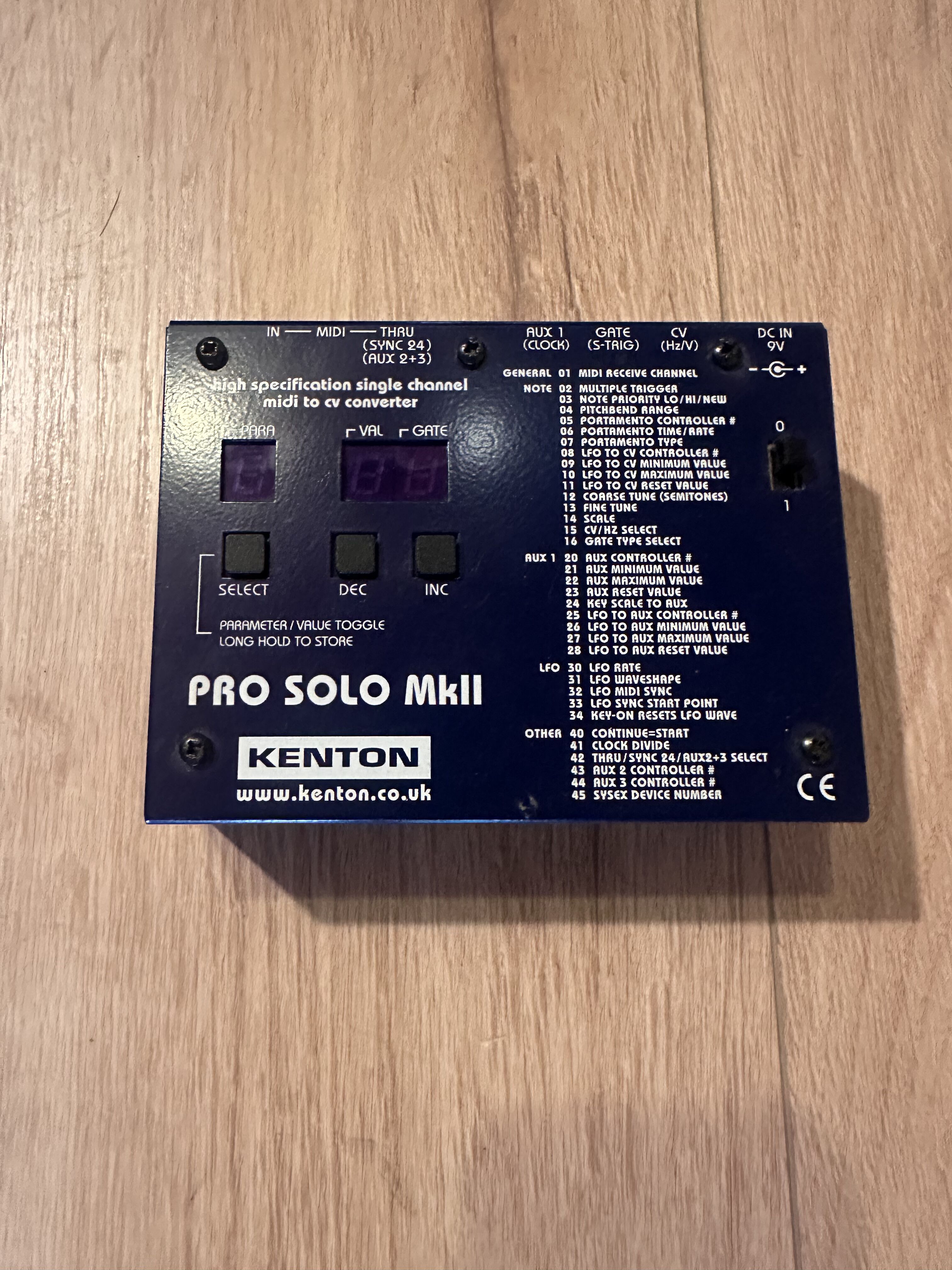 KENTON Pro solo Mk2