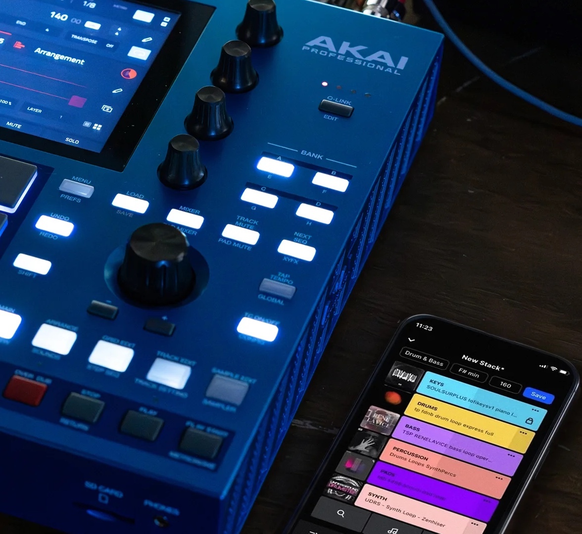 Akai MPCOne G2 - in situ 2