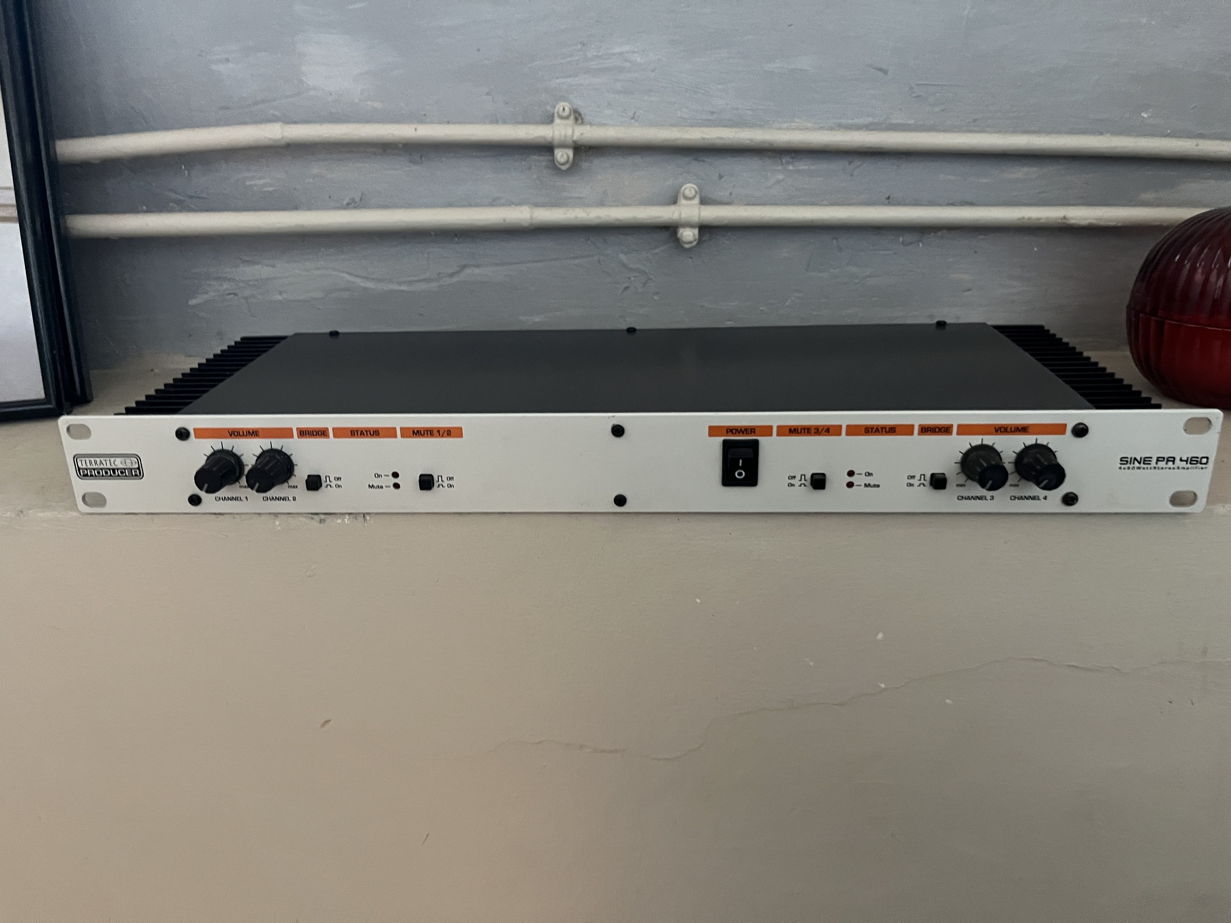 Ampli 4x60w Terratec producer 