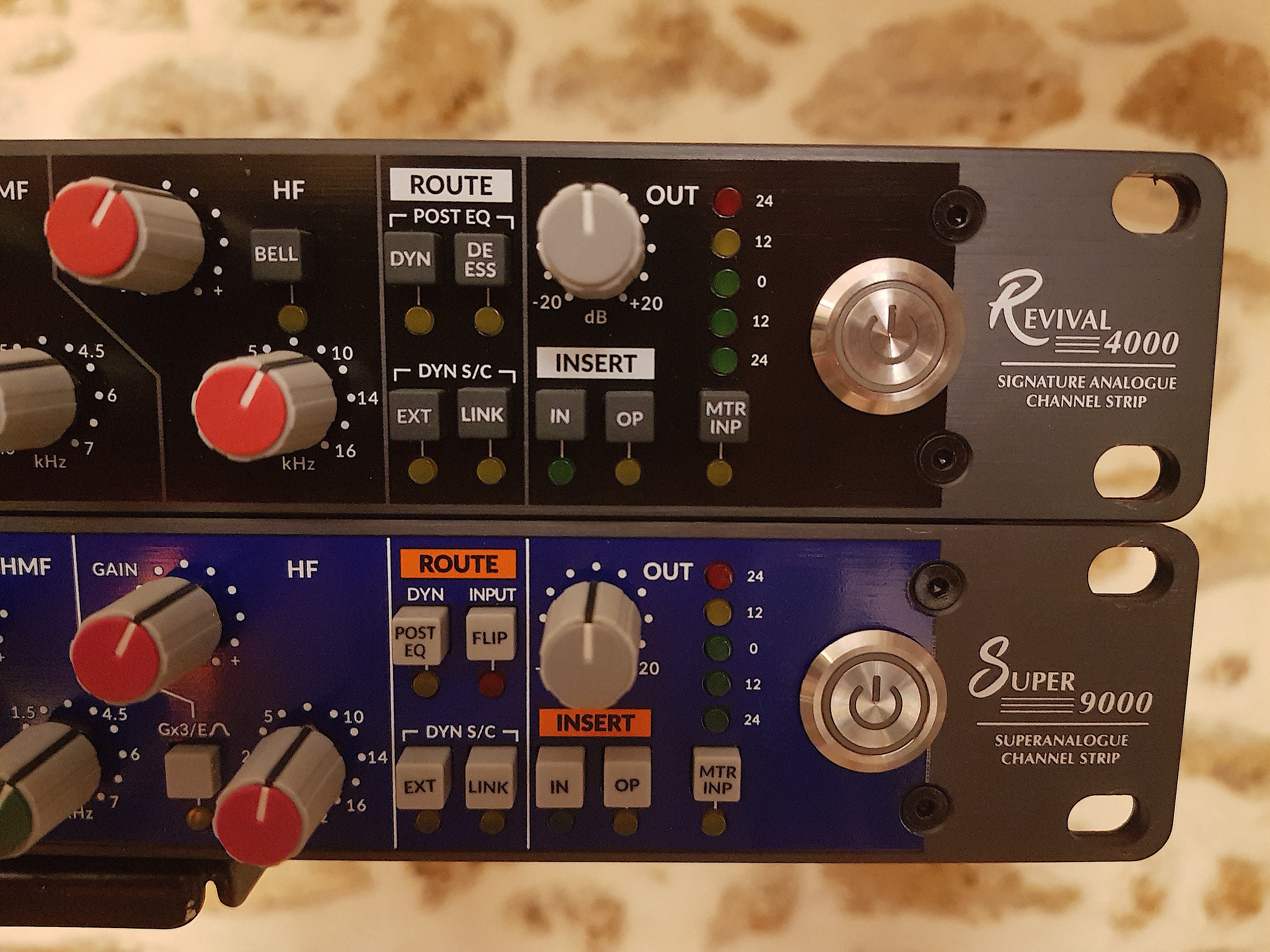 SSL Super 9000 &amp; Revival 4000 Route &amp; Output