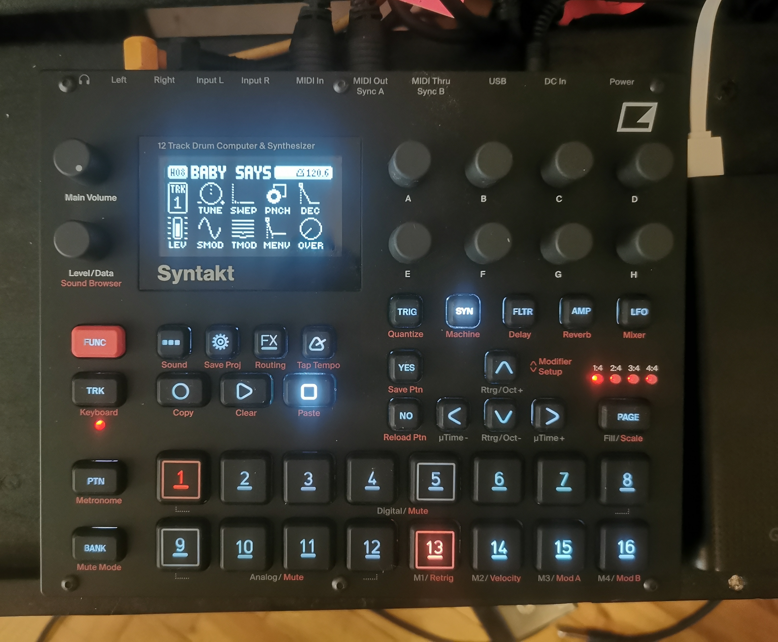 Vends Elektron Syntakt