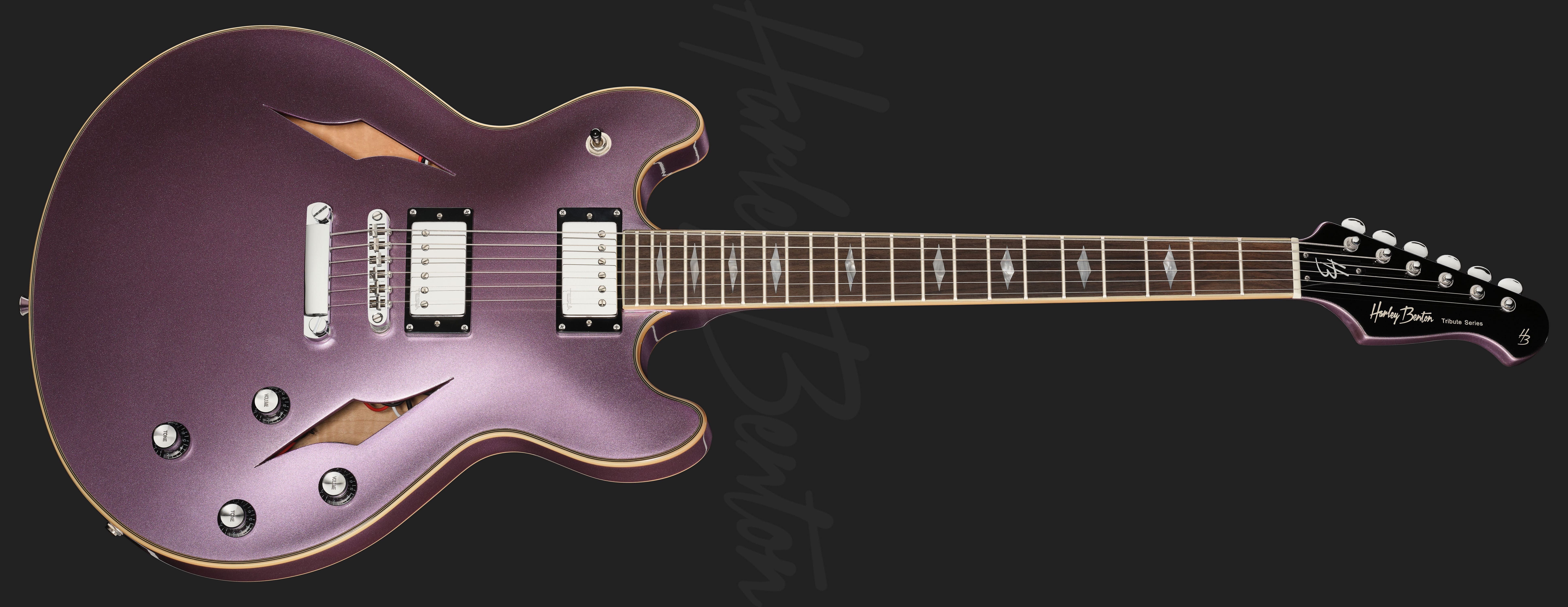 Harley Benton HB-35TL : HB-35TLBurgundy