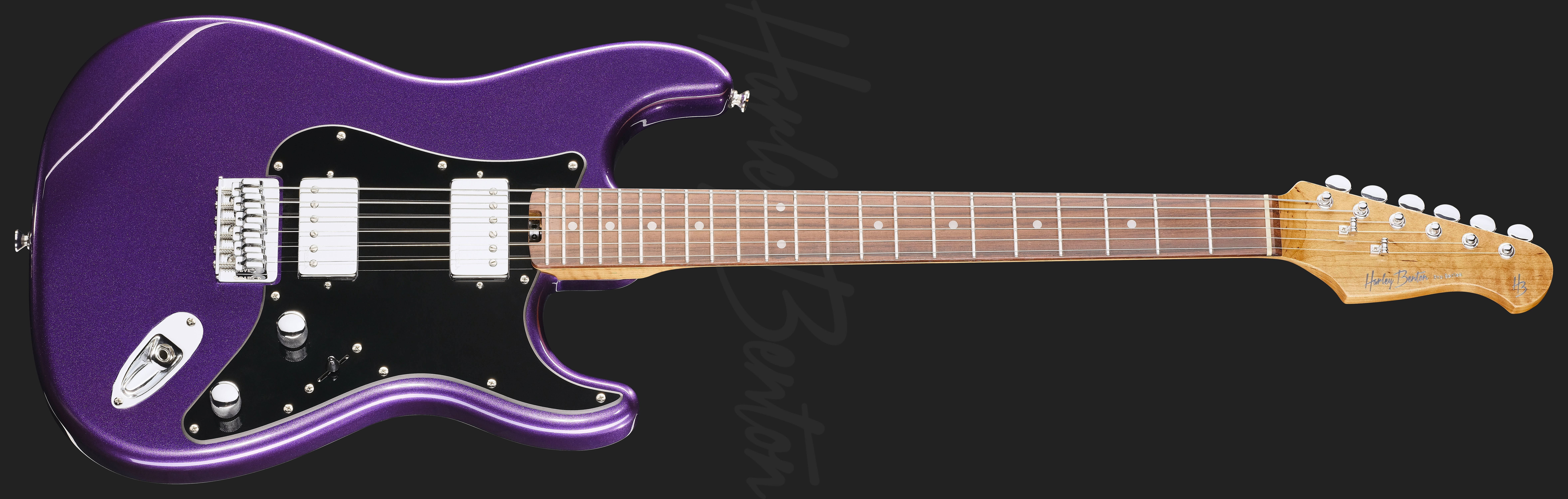 Harley Benton ST-Modern Plus HH : ST-Modern Plus HHPurple