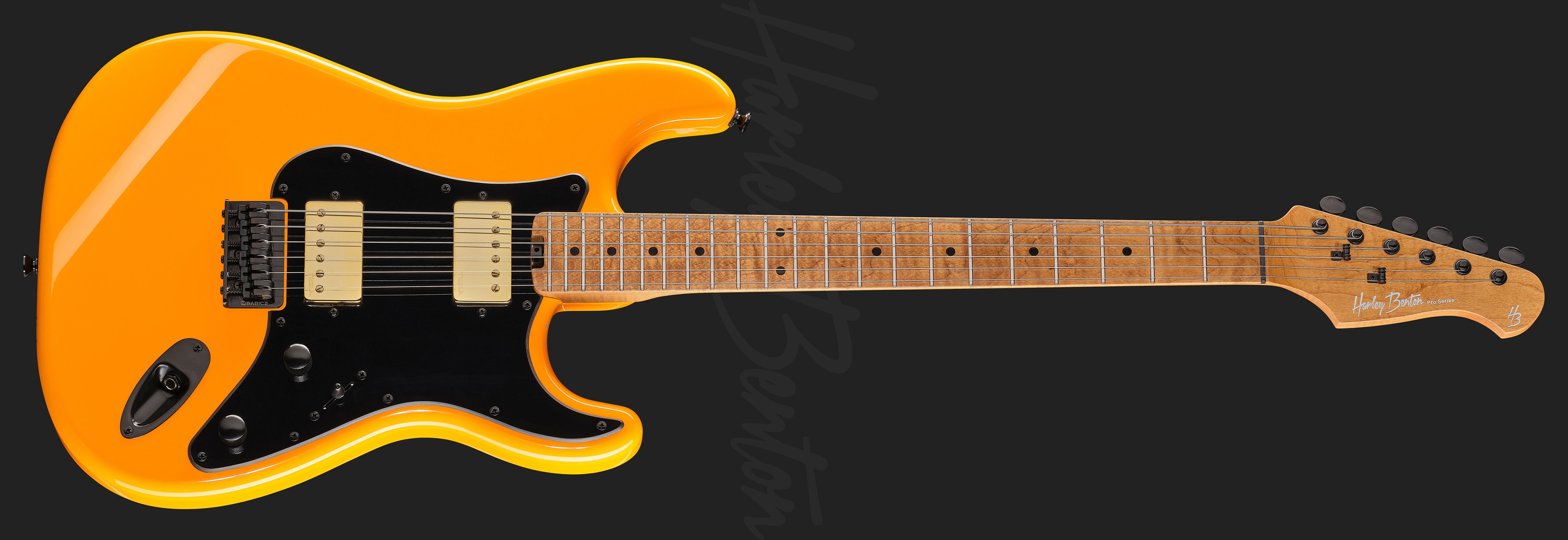 Harley Benton ST-Modern Plus HH : ST-Modern Plus HHTangerine
