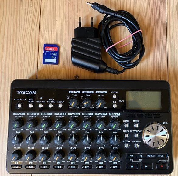 Multipiste 8 pistes Tascam DP-008
