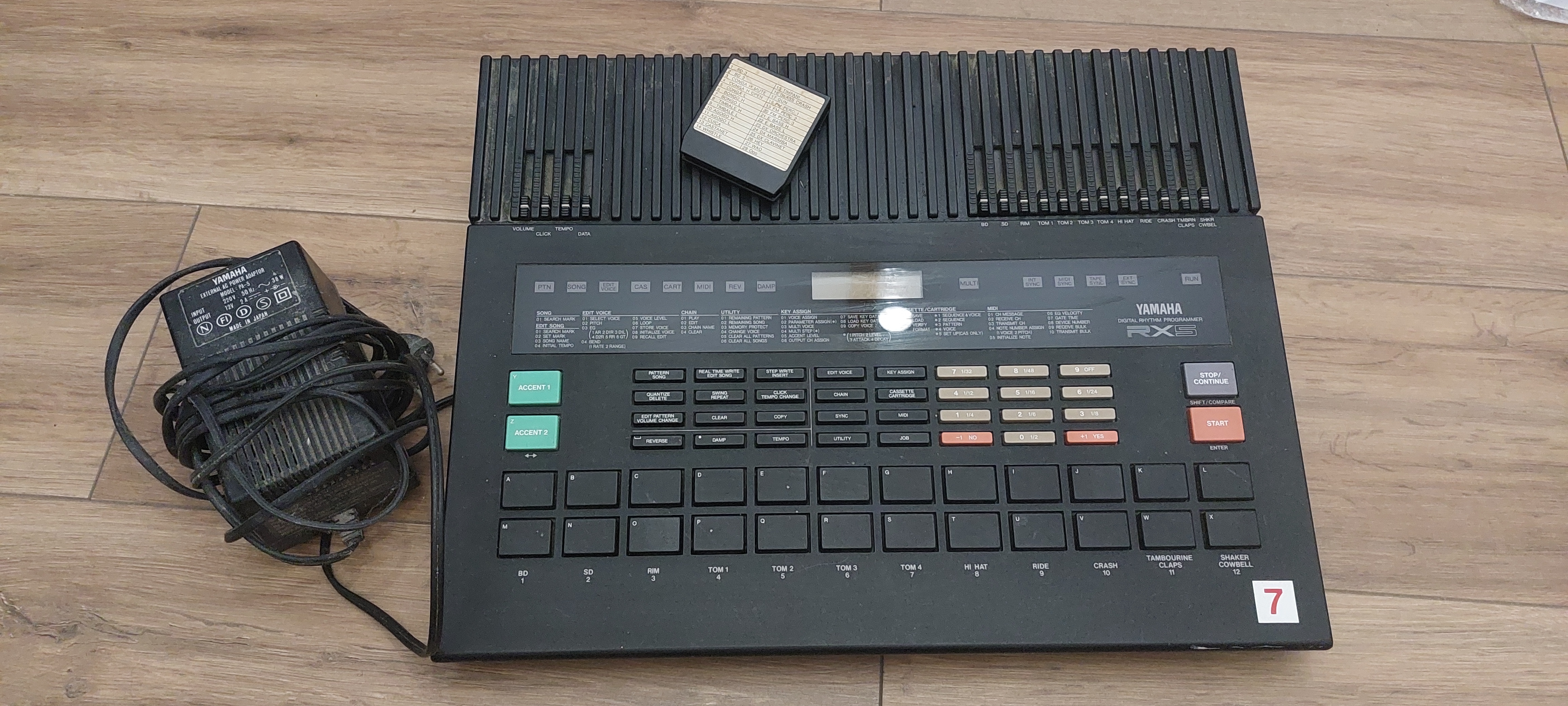 Yamaha RX5 Digital Rhythm Programmer Drum Machine