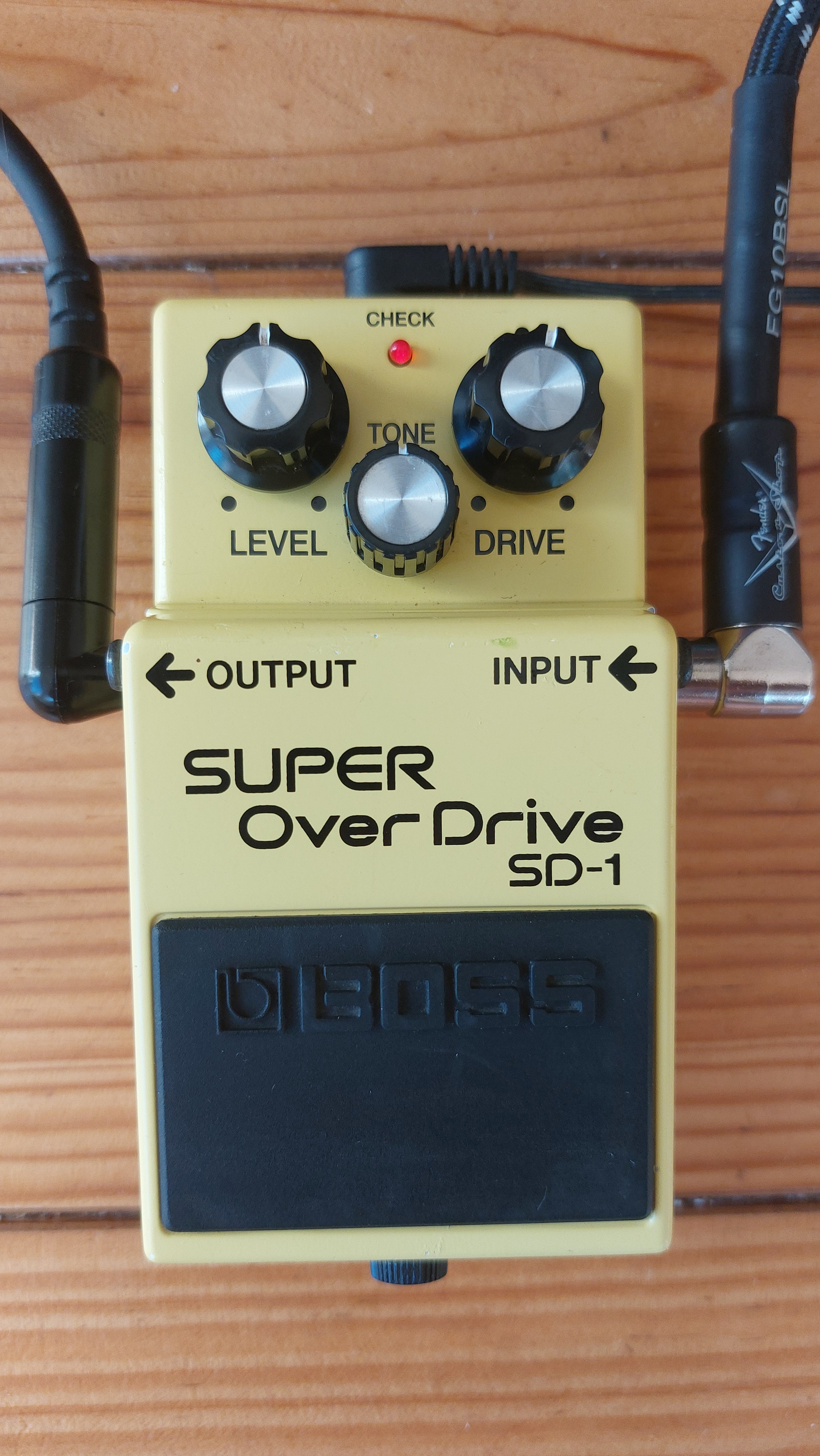 Boss SD-1 Super OverDrive - Taïwan 2011 (Circuit classique THT) - Très bon état