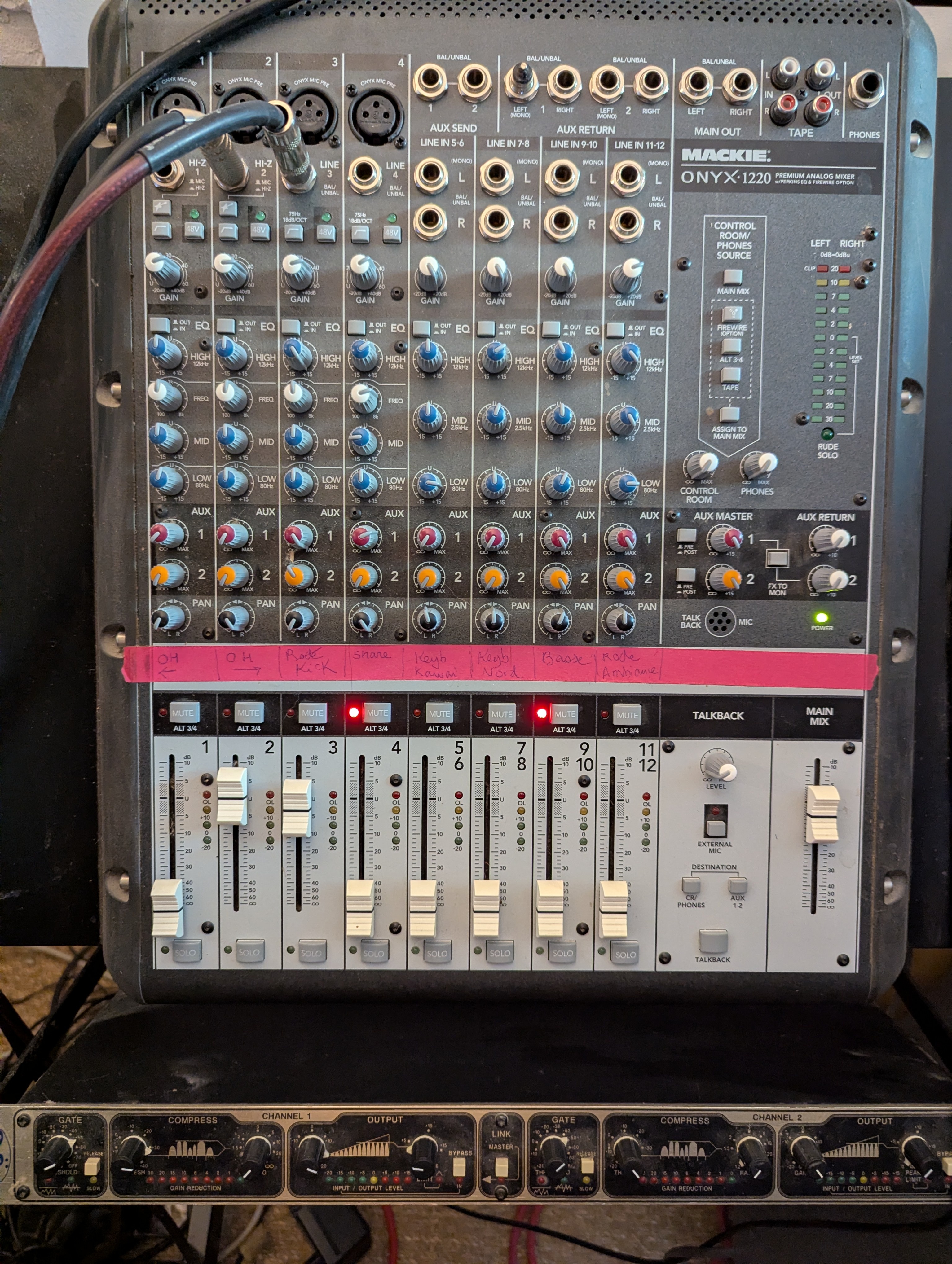 Mackie Onyx 1220 + firewire