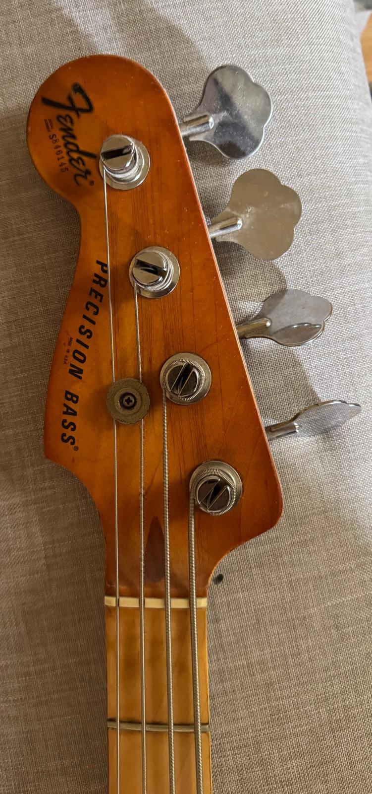 Fender Precision Bass USA 1978 – Gaucher / Left Handed – Vintage