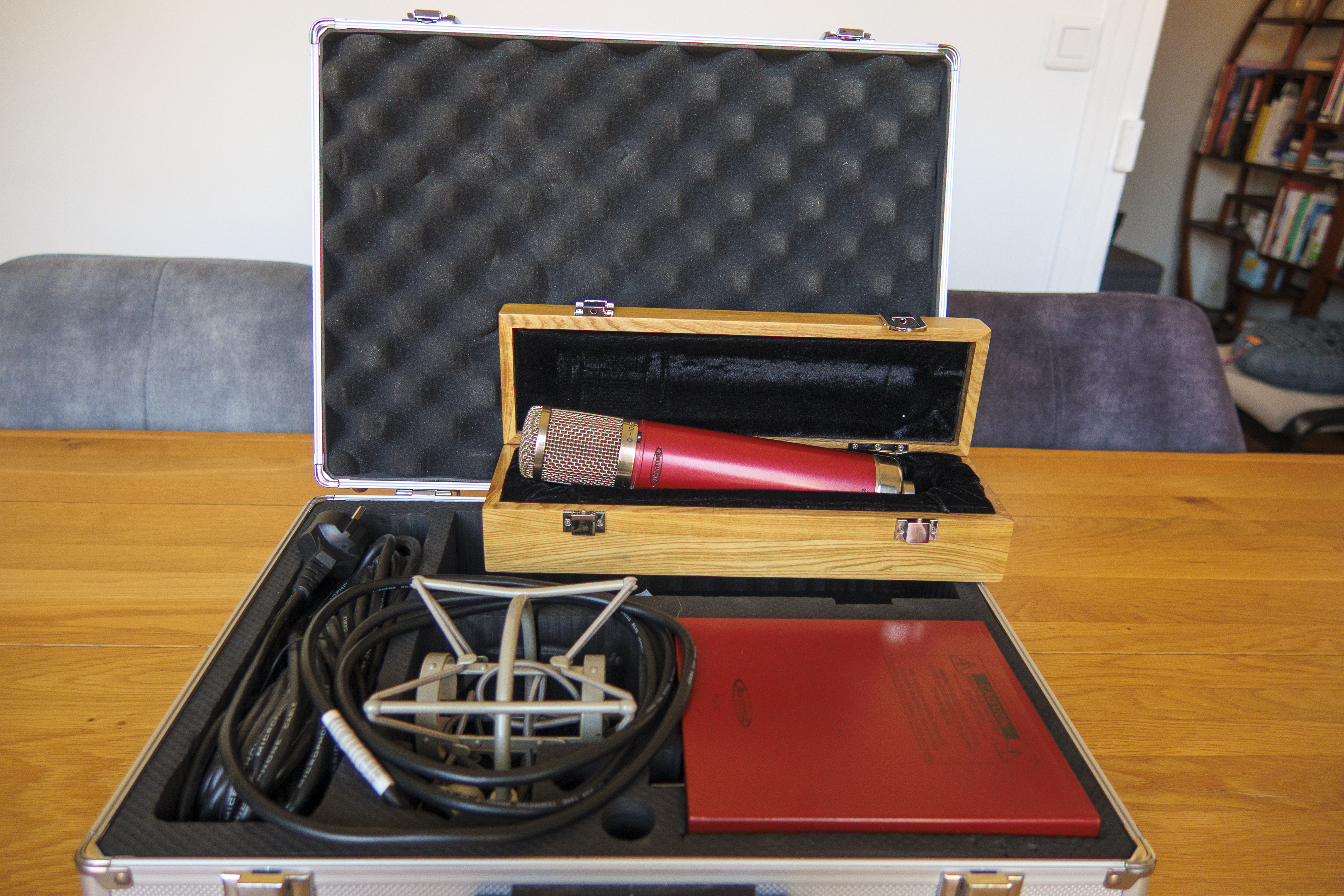Micro à lampe Avantone CV-12 — Coffret complet — Très bon état