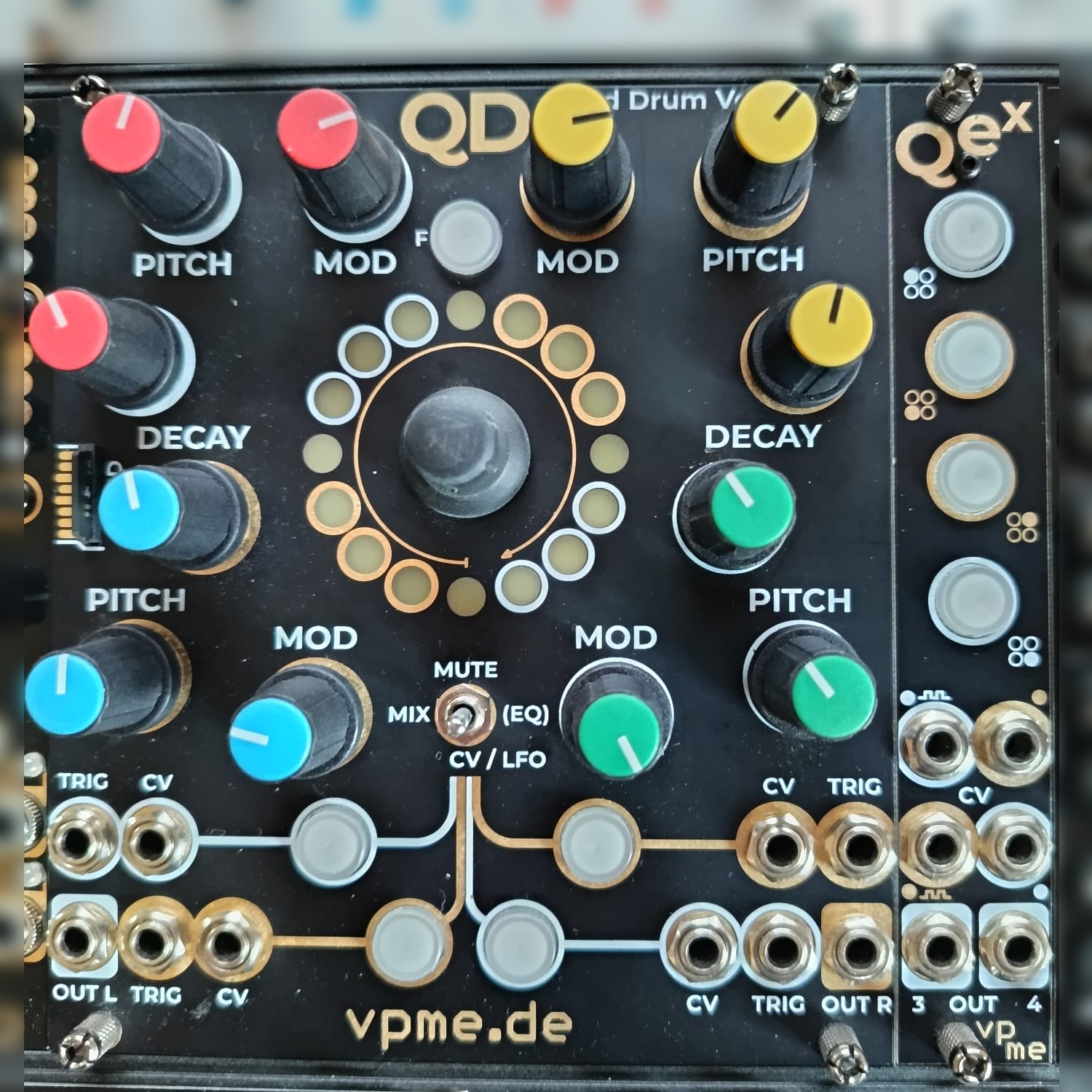 Vends vpme.de Quad Drum + expander Qex