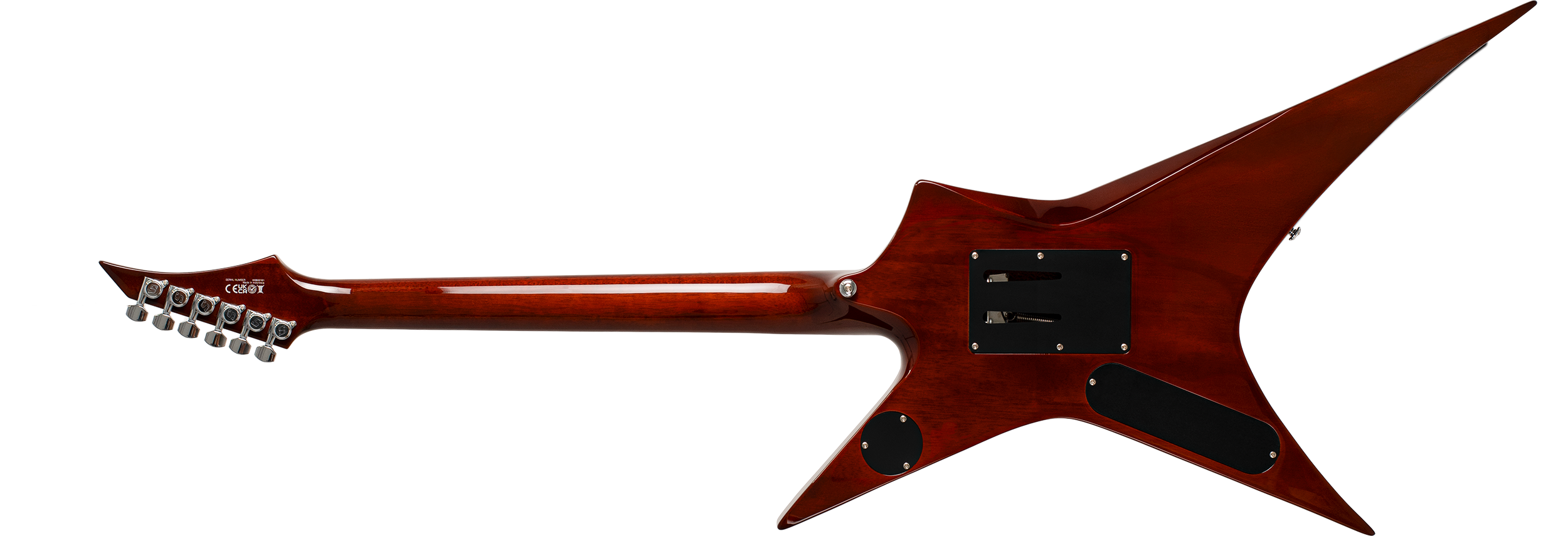 Solar Guitars XF1.6 Historia Burst : XF1.6 Historia BurstREAR