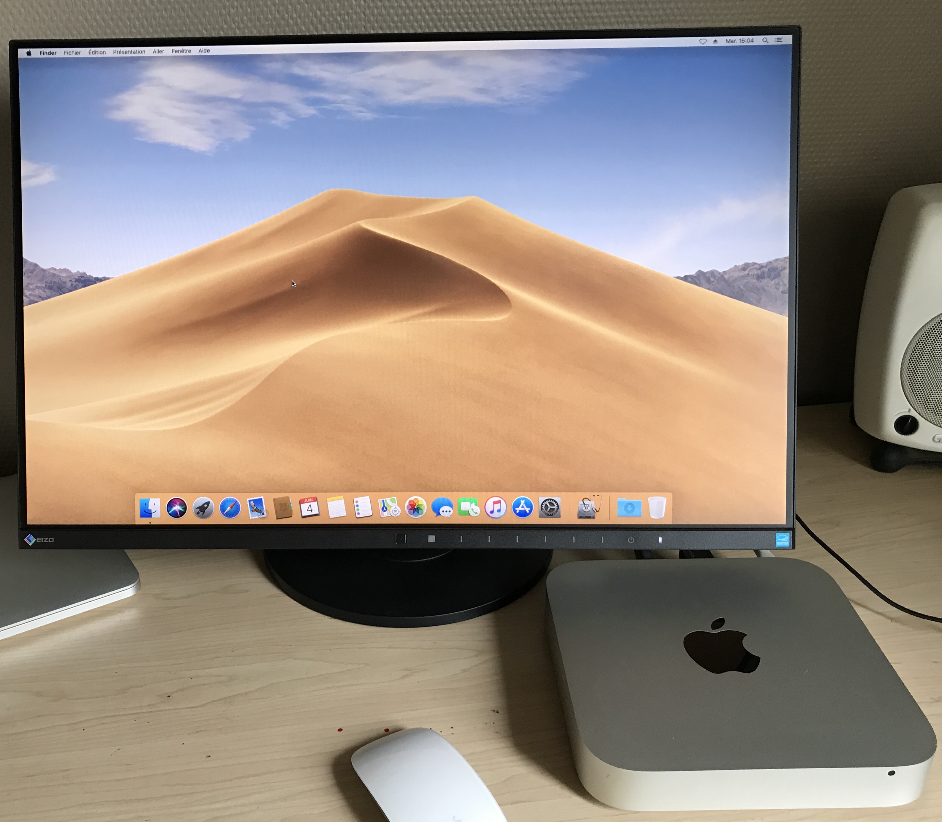 Mac mini late 2012 avec écran Eizo