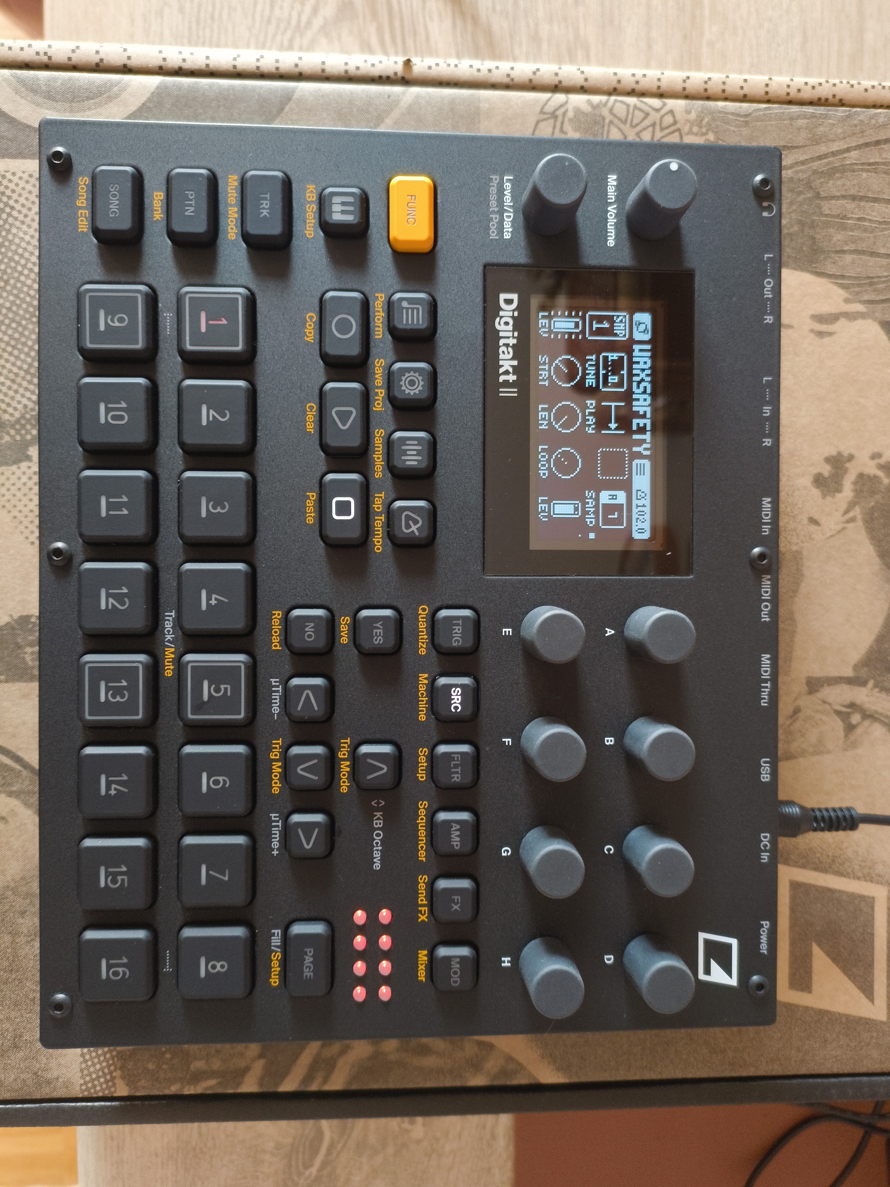 Elektron Digitakt 2 + Case + Decksaver