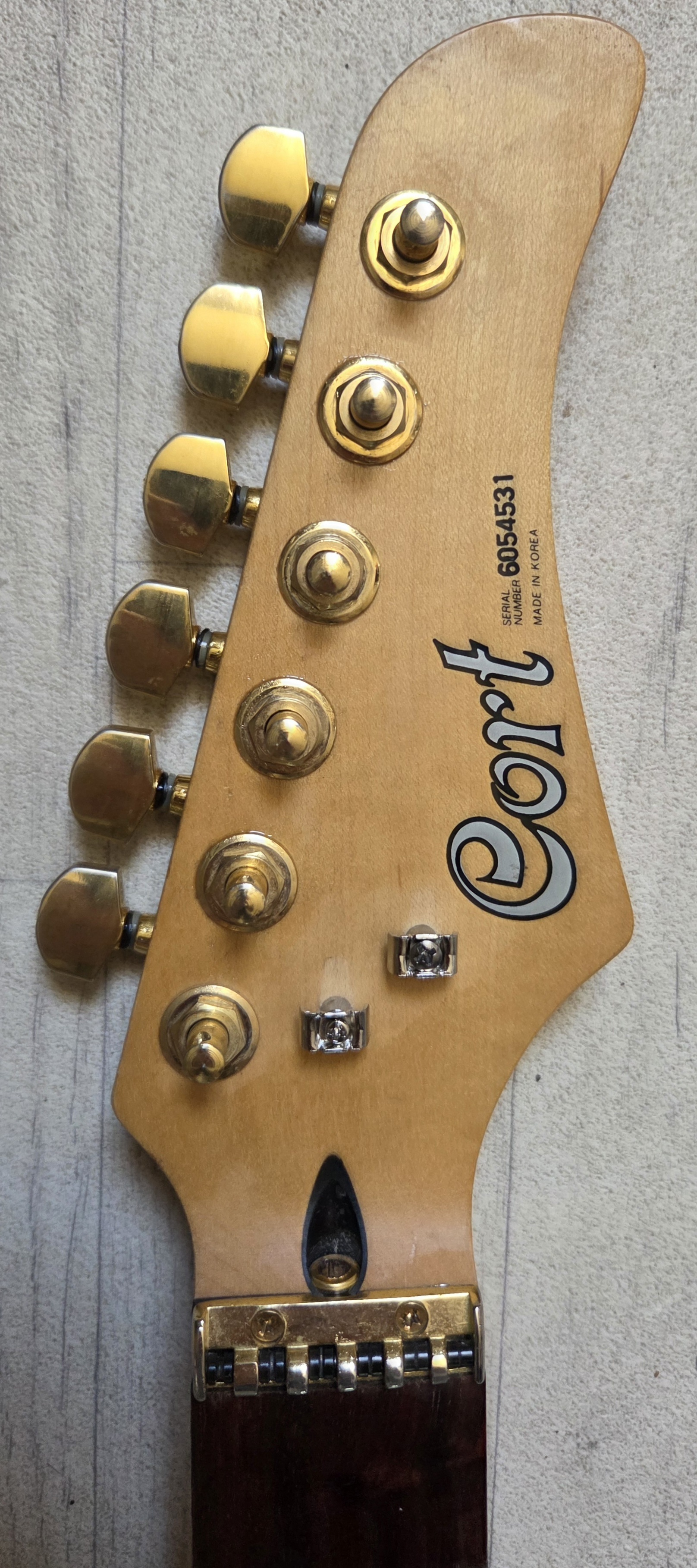 Vds Manche guitare type Strat Cort