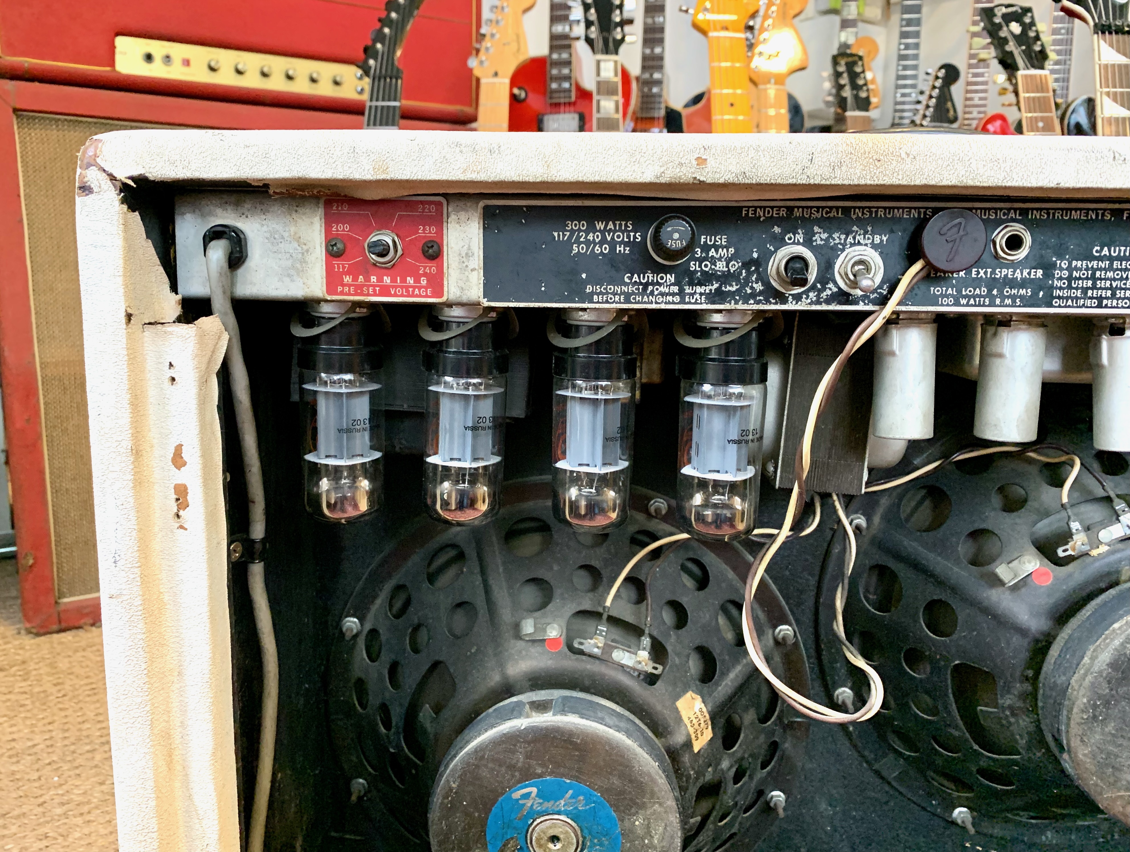 Fender Twin Reverb "Silverface" (1968-1982) (7727)