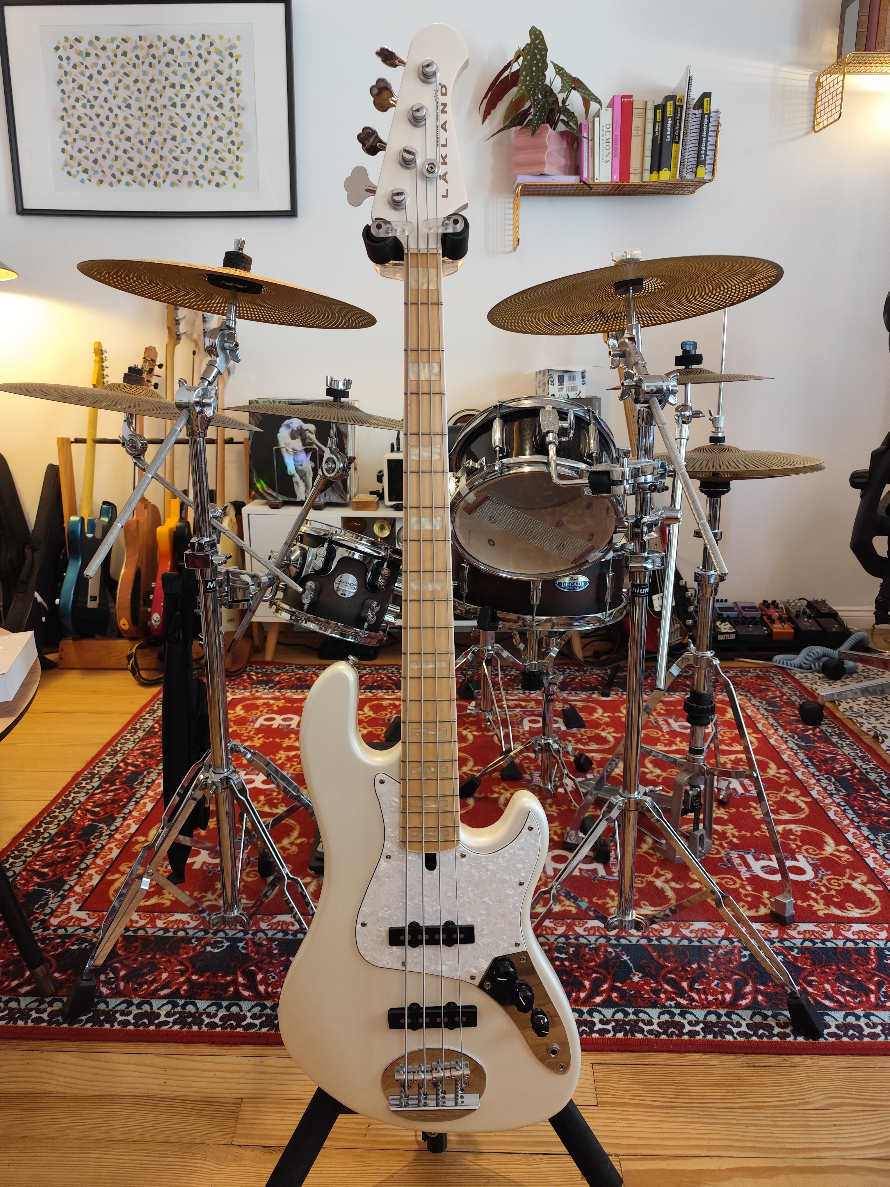 Lakland Skyline Darryl Jones 4 White Pearl