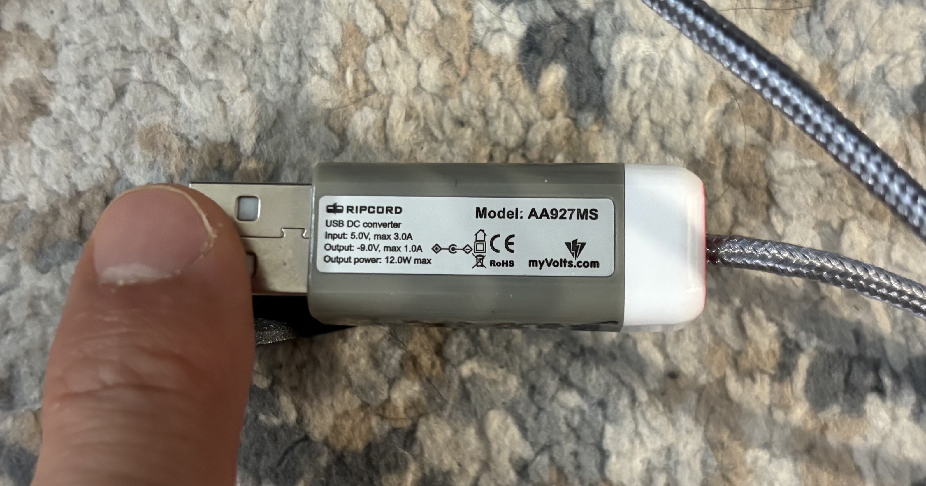 myVolts Ripcord 9V DC (51471)