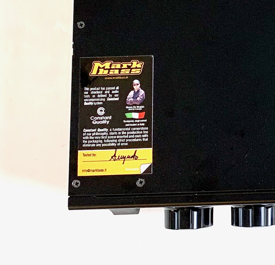 Markbass MB Stu Amp 1000 (97458)