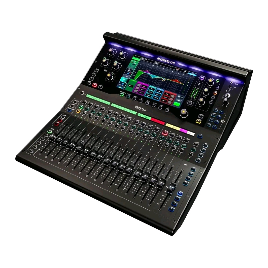 Allen & Heath SQ5+ 48 canaux / 44 Bus / 17 Fader Digital Mixer avec RackUltra FX