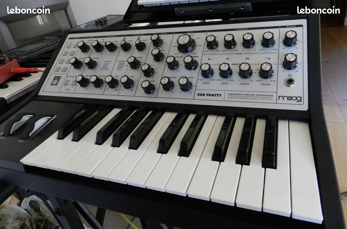 Moog Sub Phatty + housse