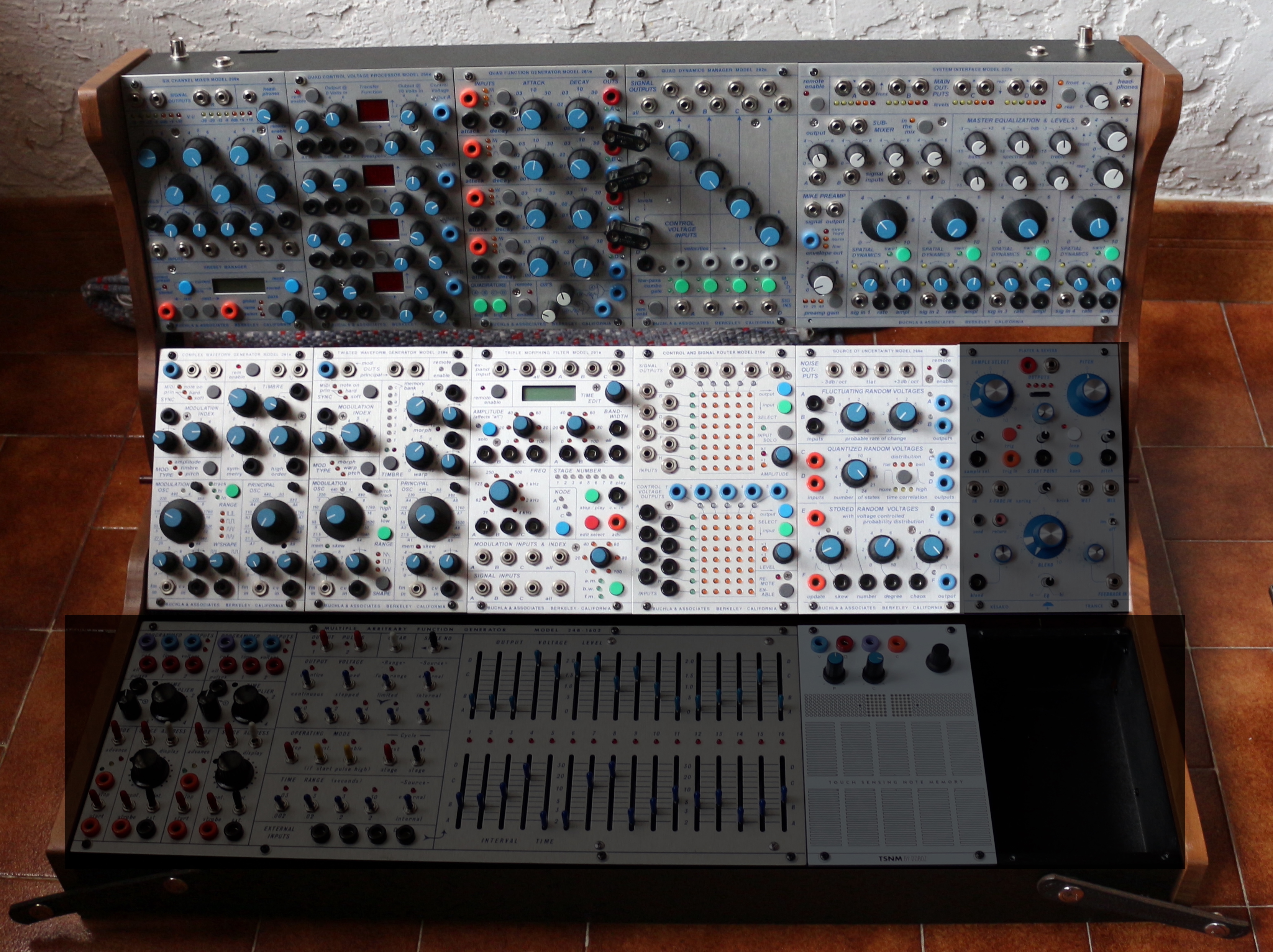 Vends système modulaire Buchla 200e