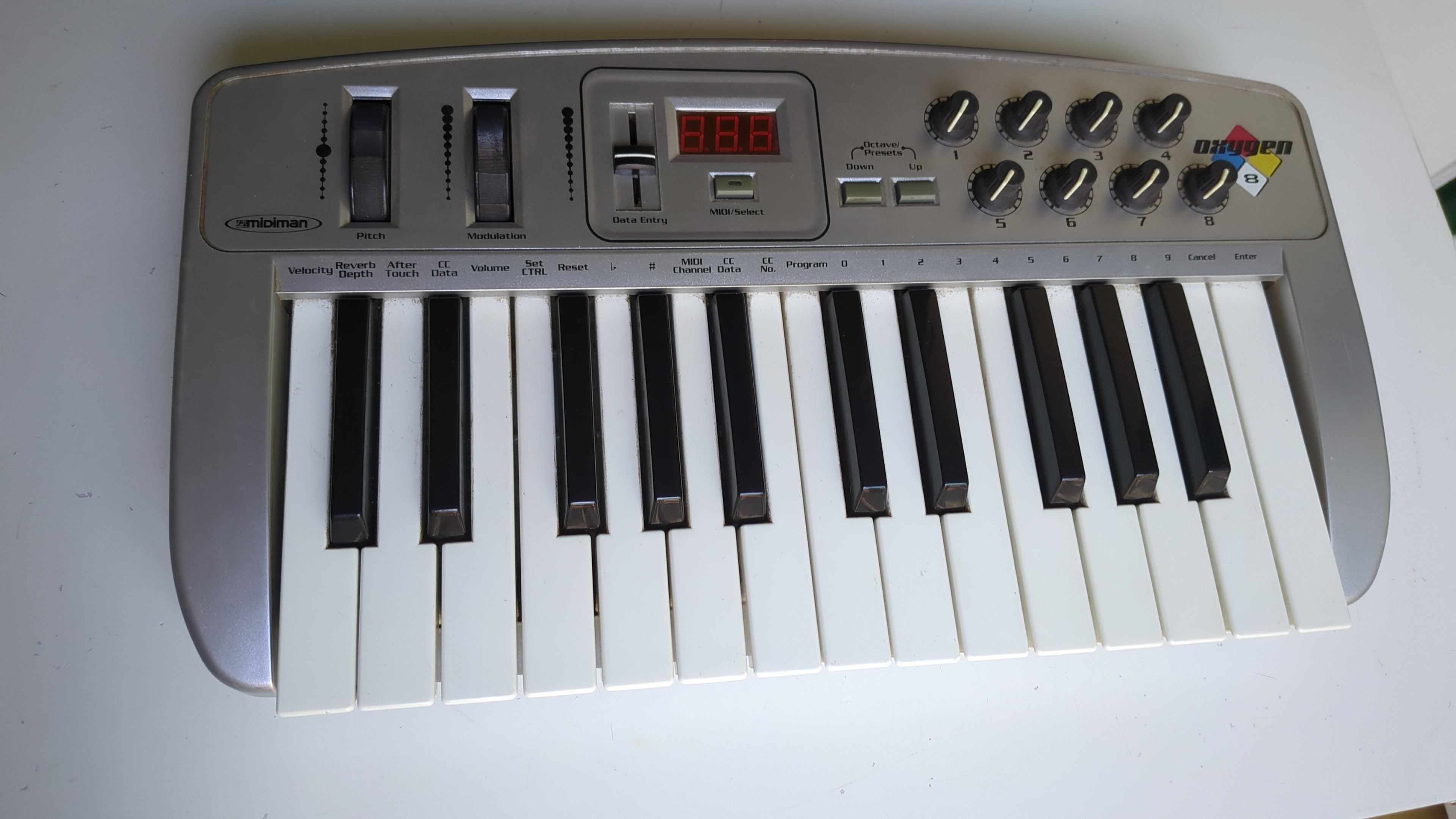 Clavier maitre Oxygen 8