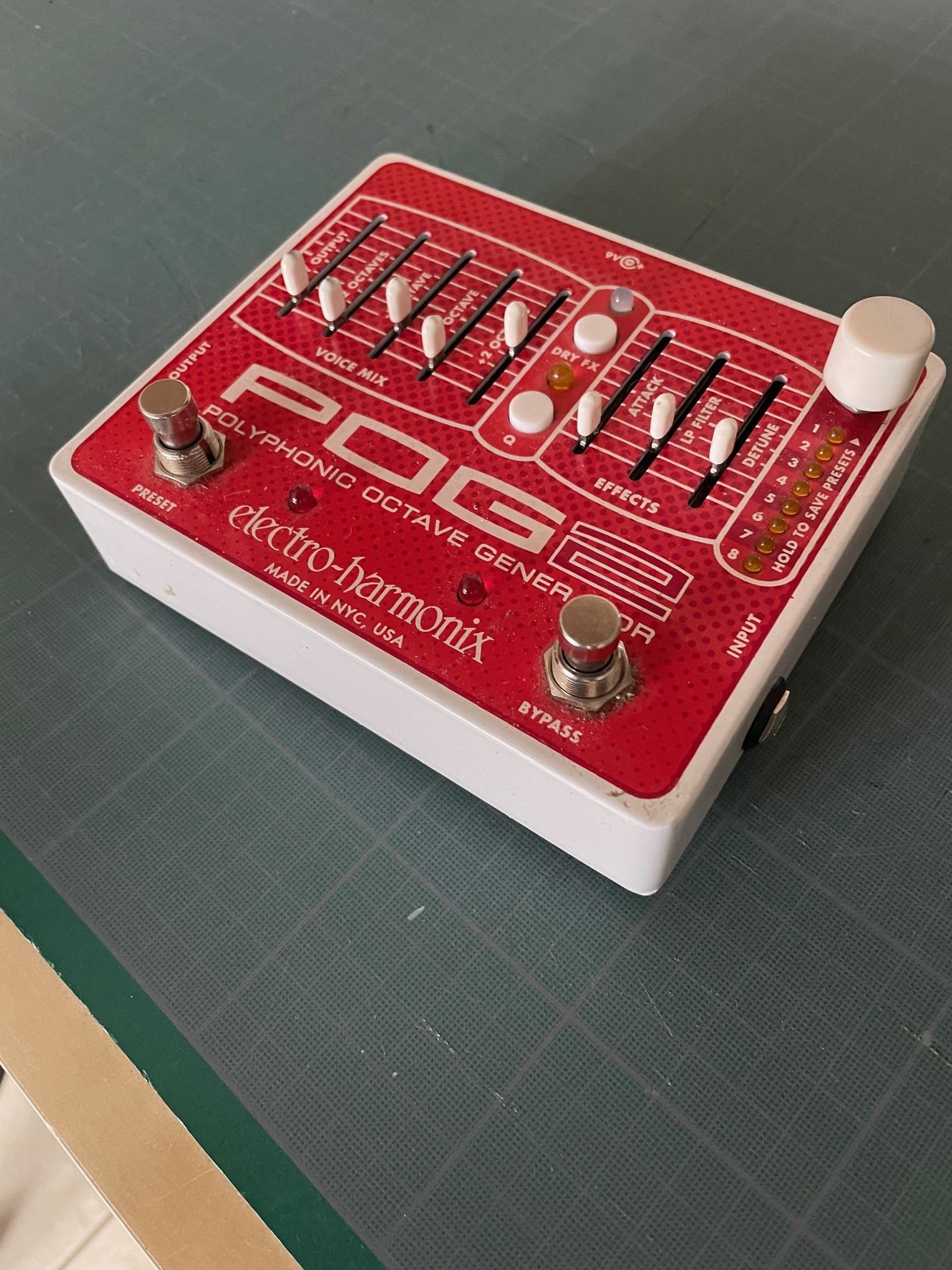 EHXElectro-Harmonix POG2 — état nickel, utilisation studio