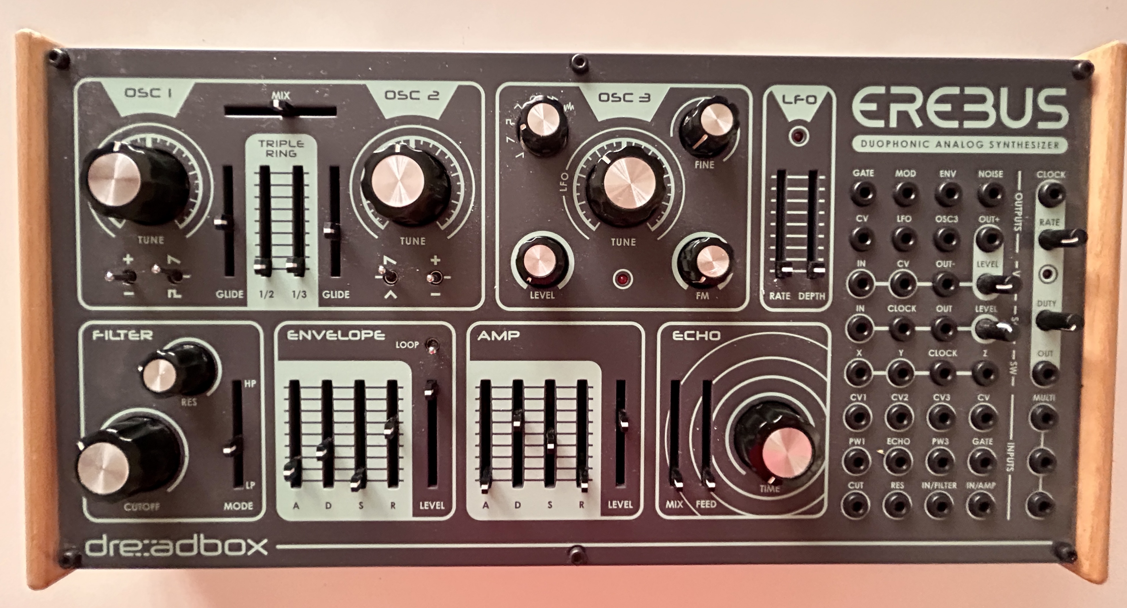 Synthétiseur duophonique Dreadbox Erebus V3