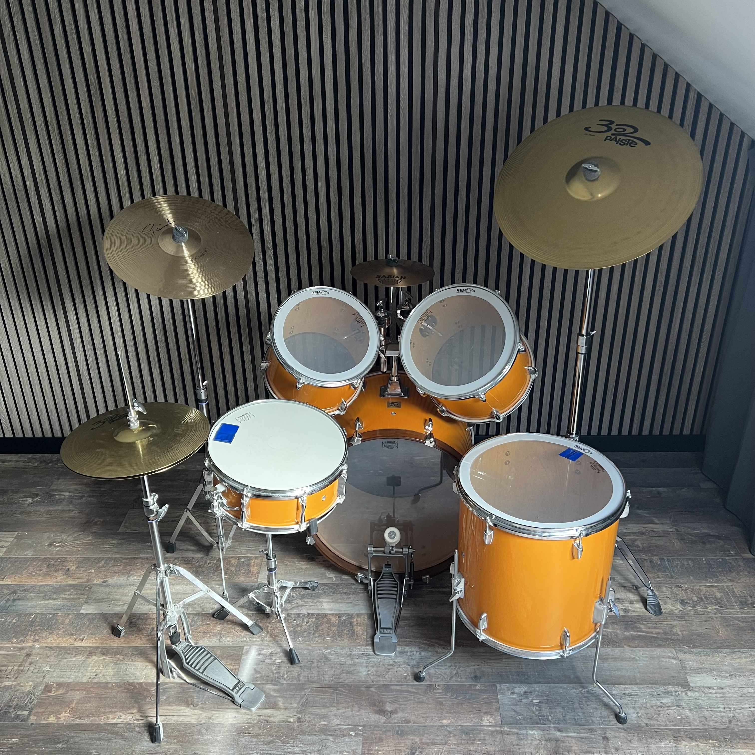 Drum kit acoustique Yamaha DP Series orange