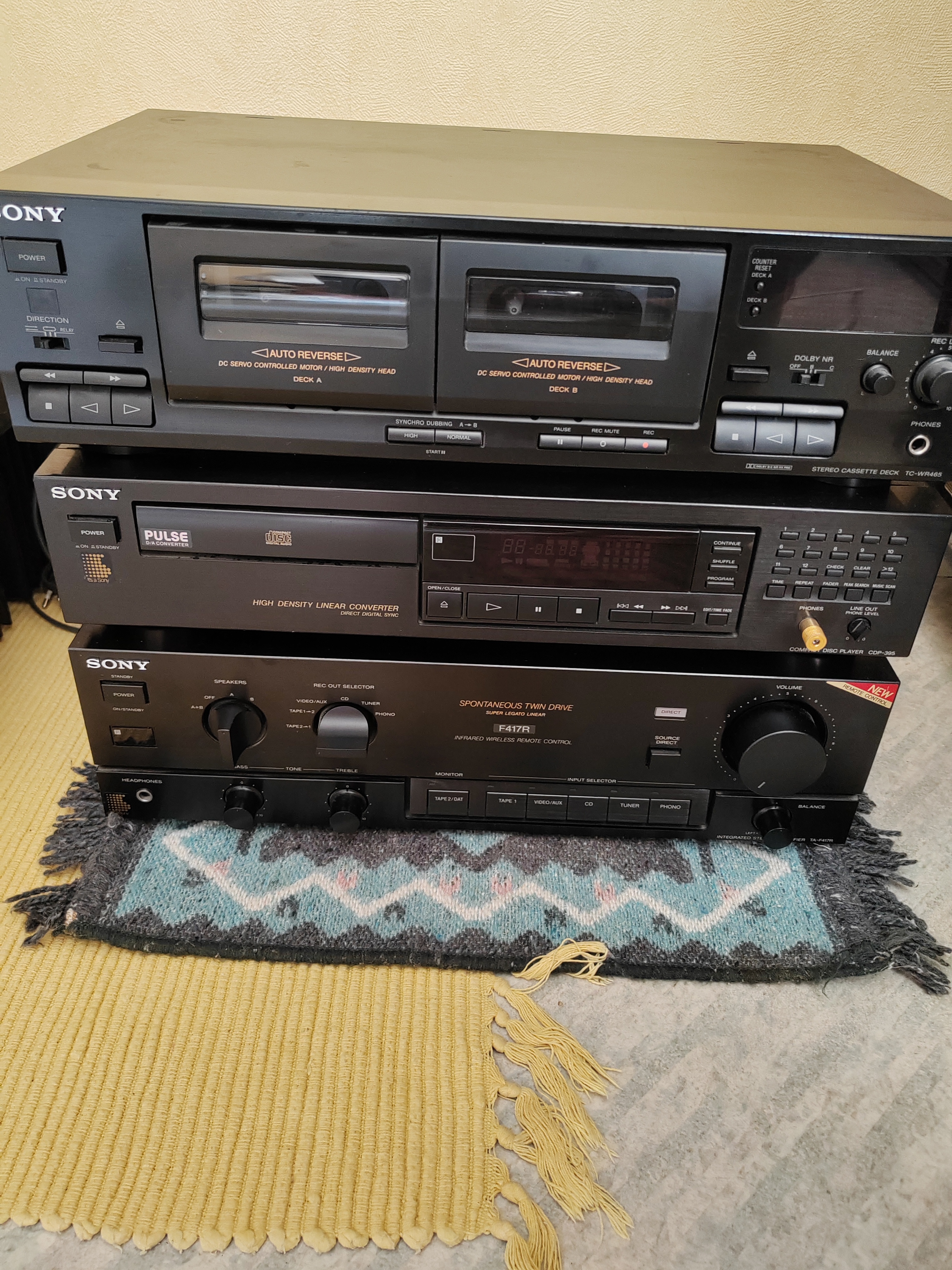 Vends chaîne Hi-Fi Sony vintage