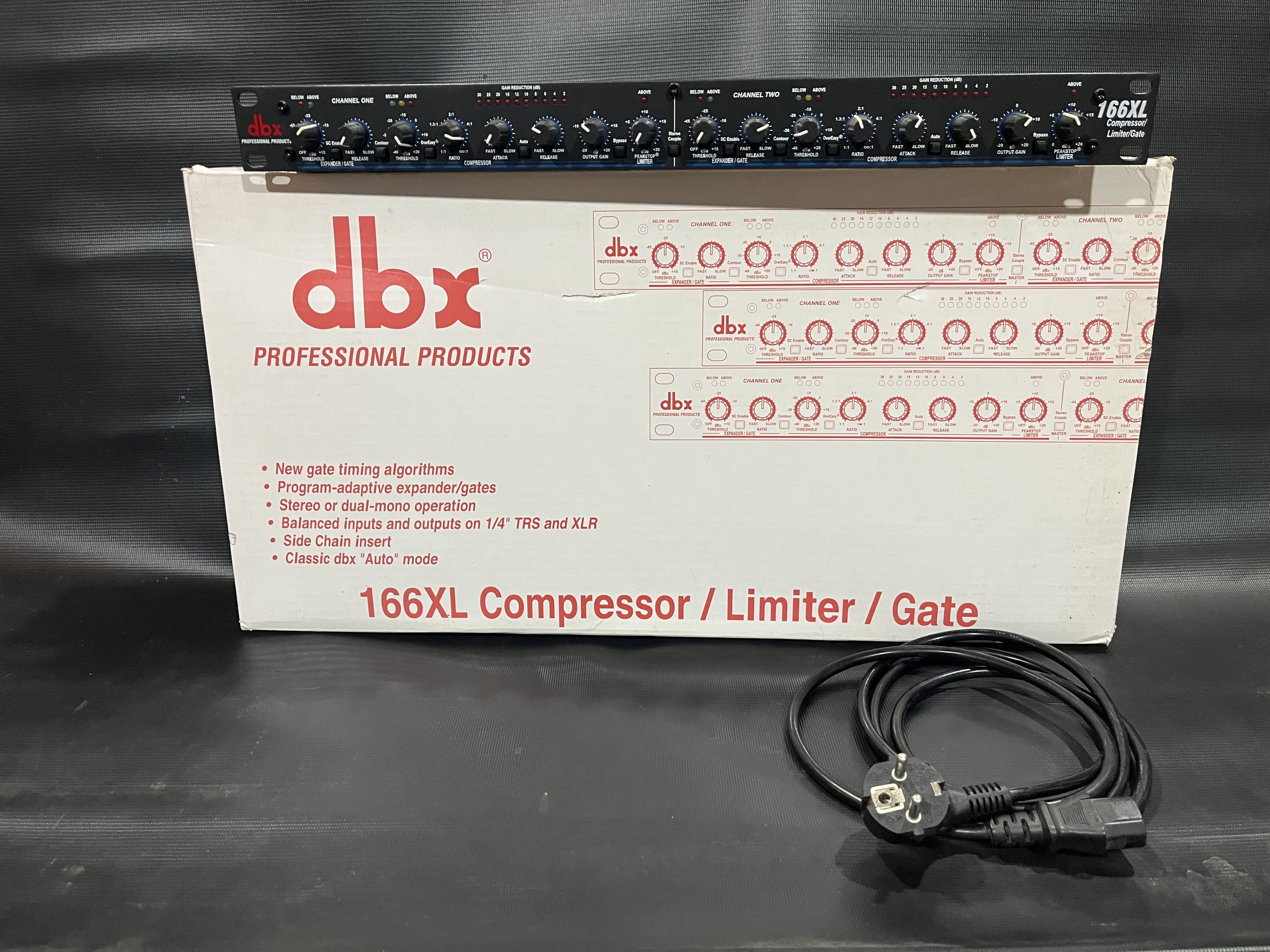 Vends compresseur dbx 166xl