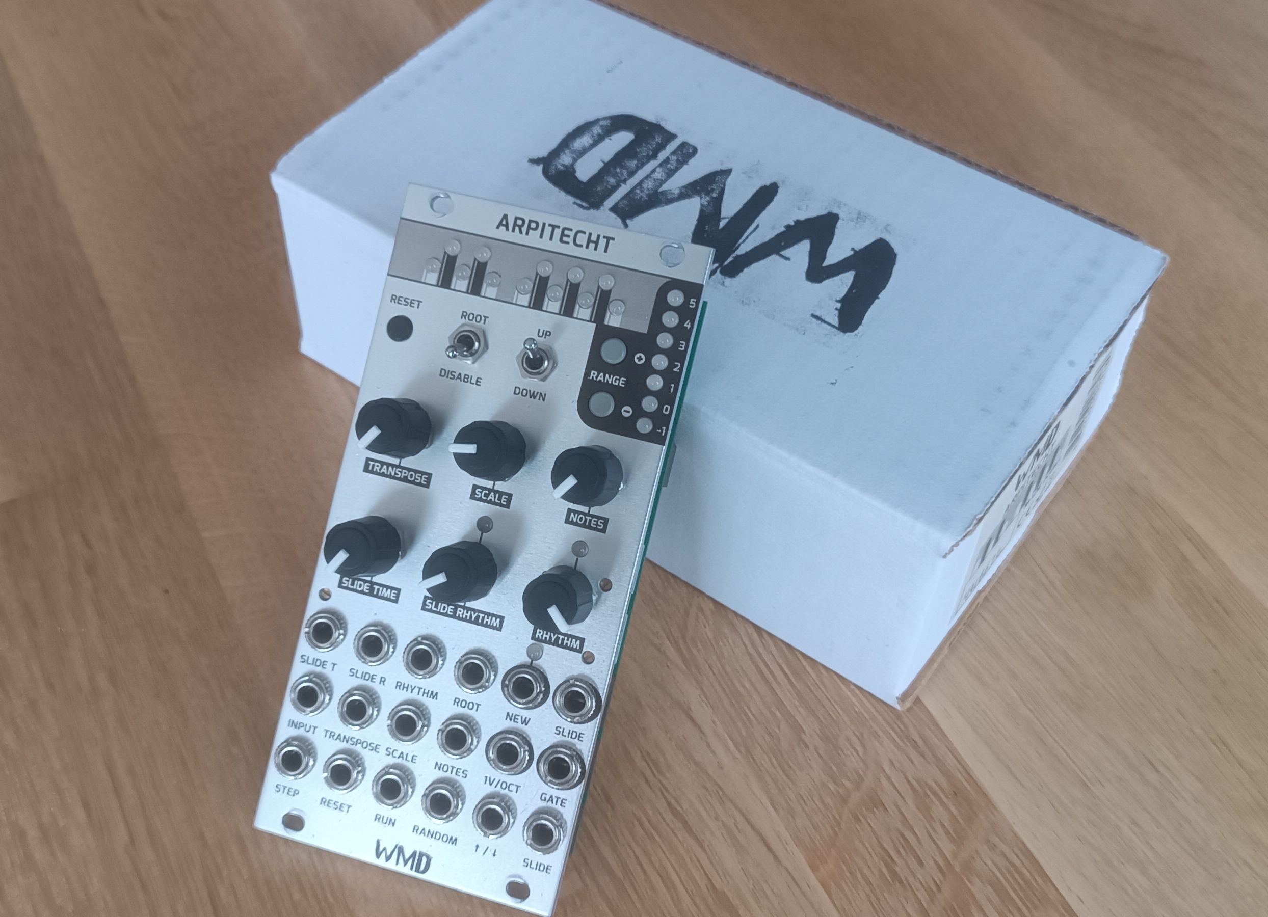 WMD Arpitecht séquenceur arpégiateur module eurorack