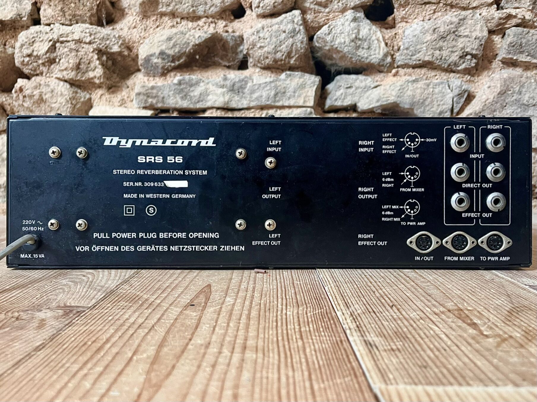 Dynacord SRS-56 Stereo Reverberation System (59435)