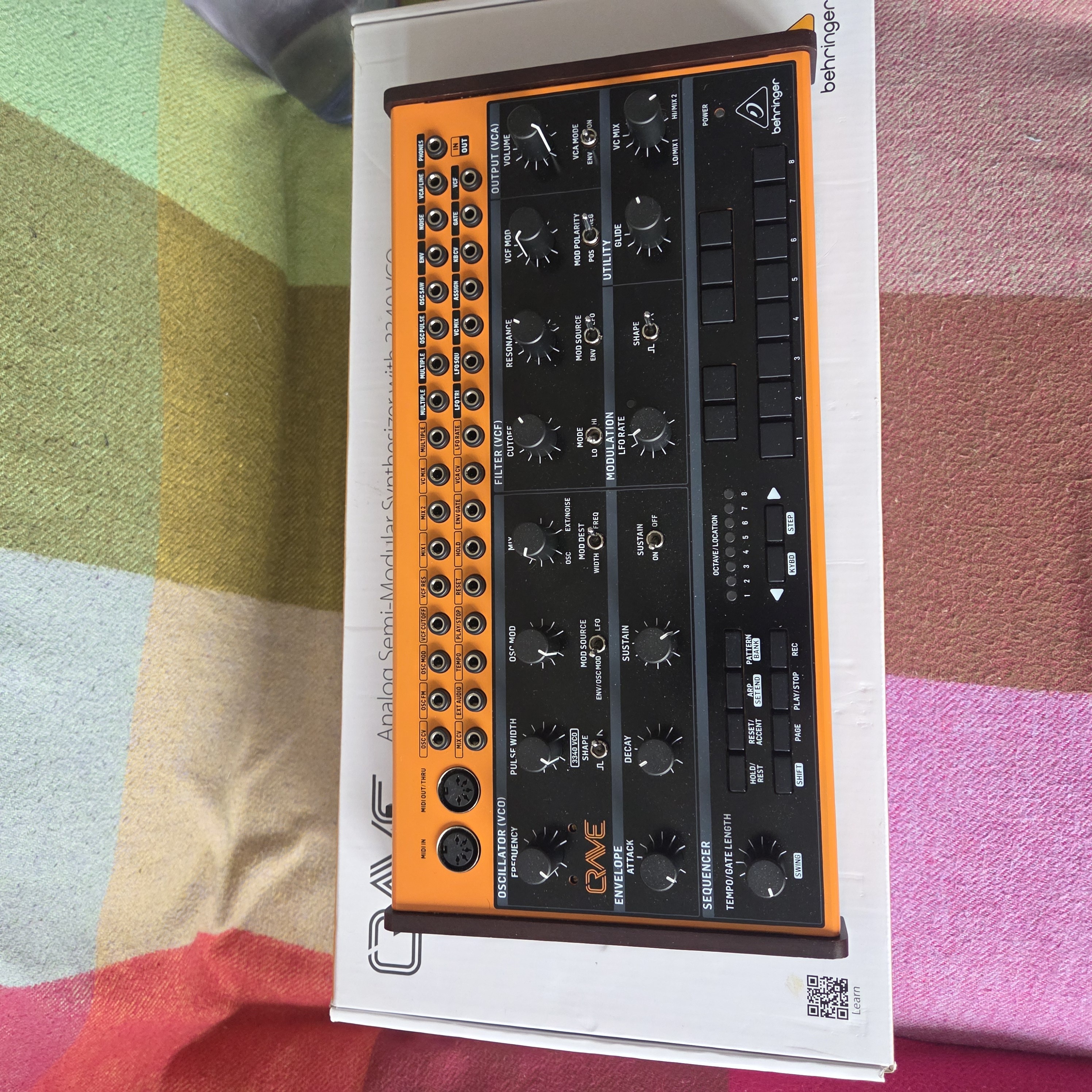 Vends Behringer crave TBE 