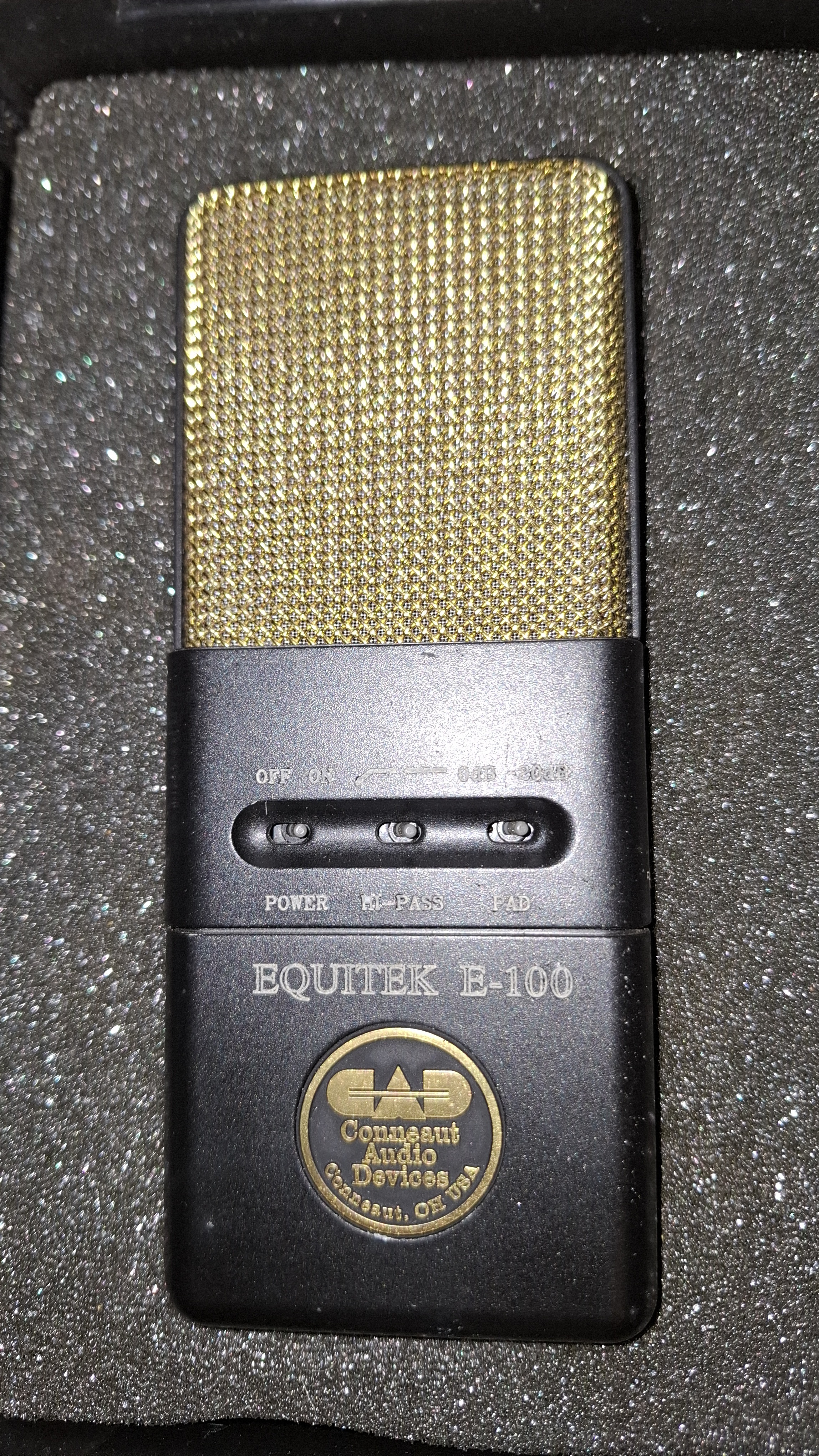 Vends CAD Equitek E100 micro statique large membrane 