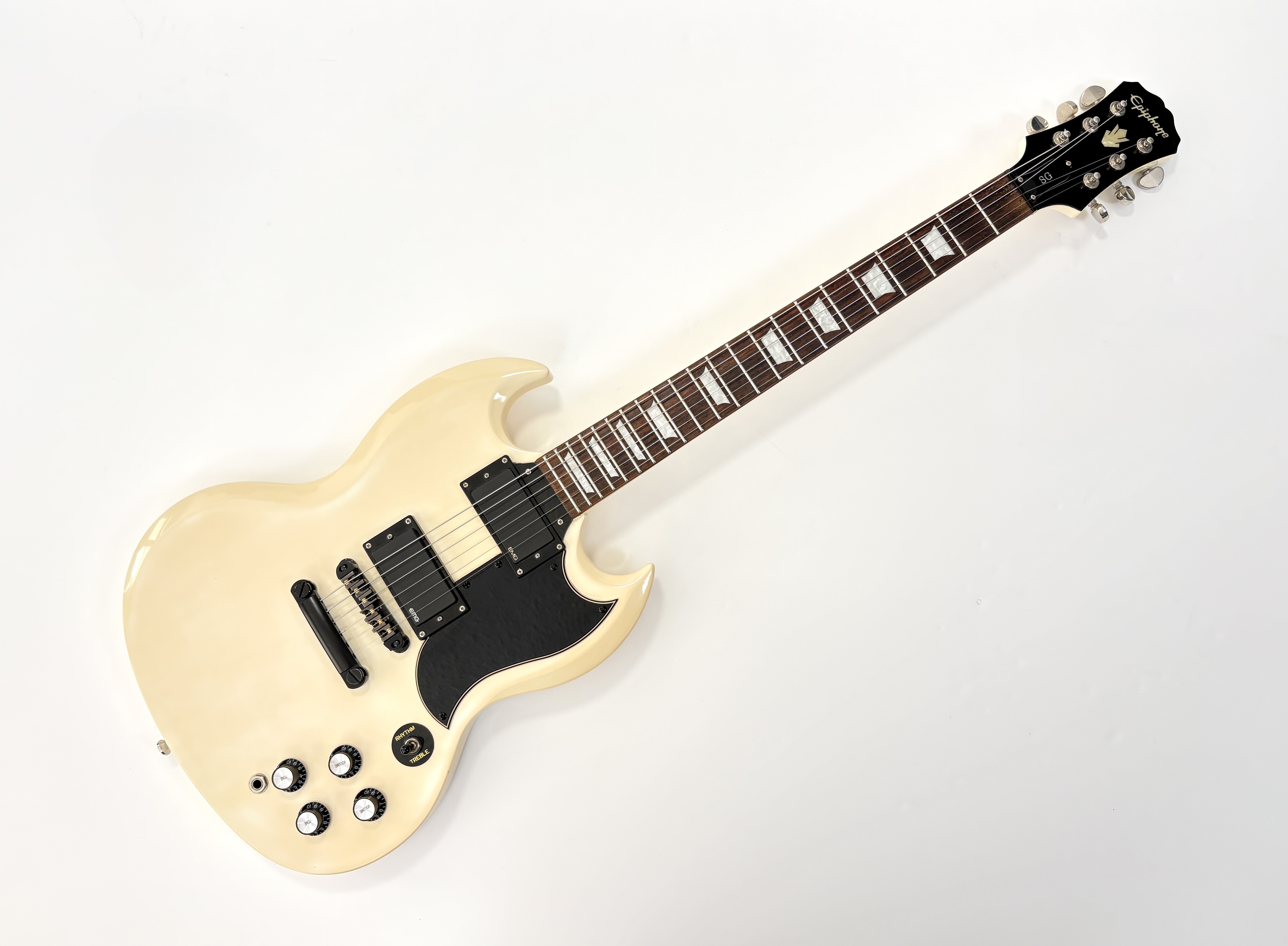 Epiphone G-400 Limited Edition Active EMG 2010 Alpine White