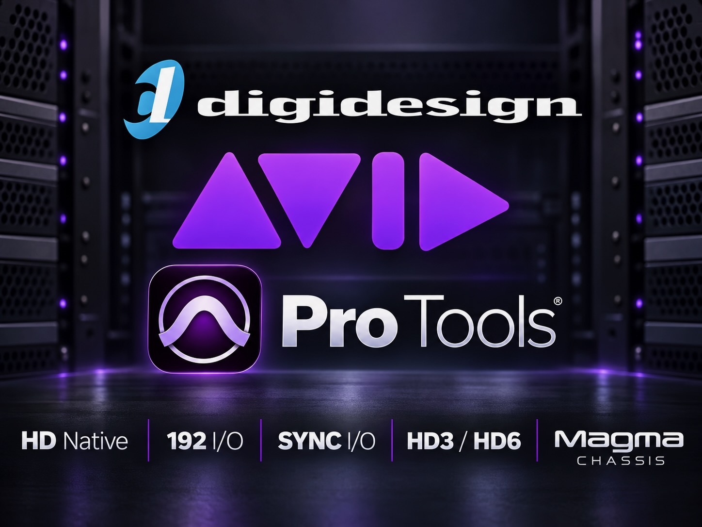 Lot complet Pro Tools HD / Avid / Digidesign – 2 200