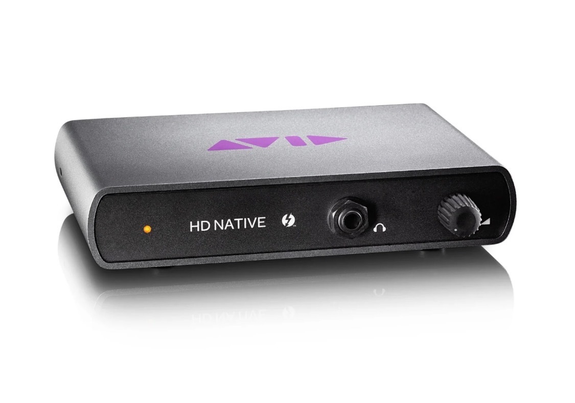 Avid Pro Tools HD Native Thunderbolt + câbles