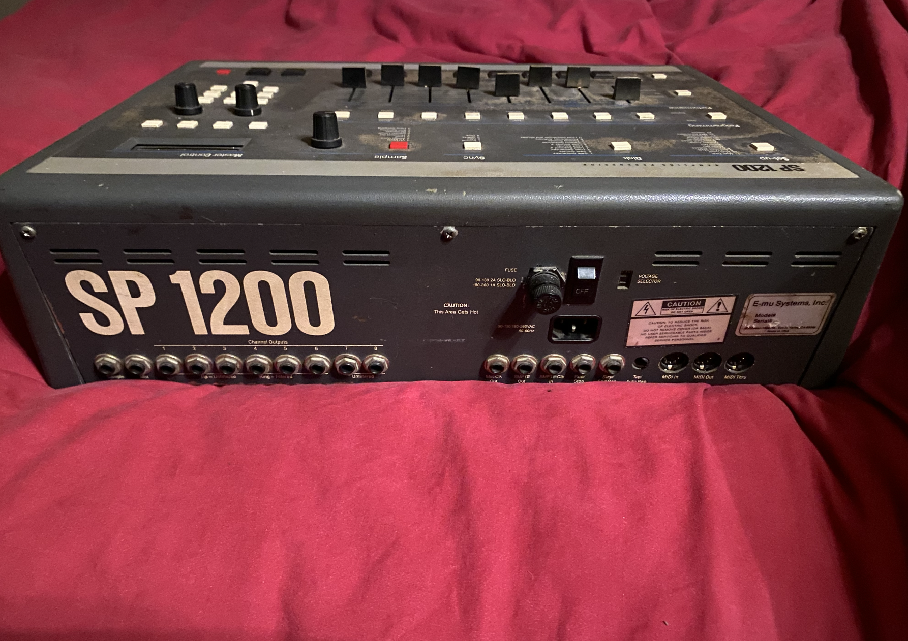 Vends E-Mu SP-1200 
