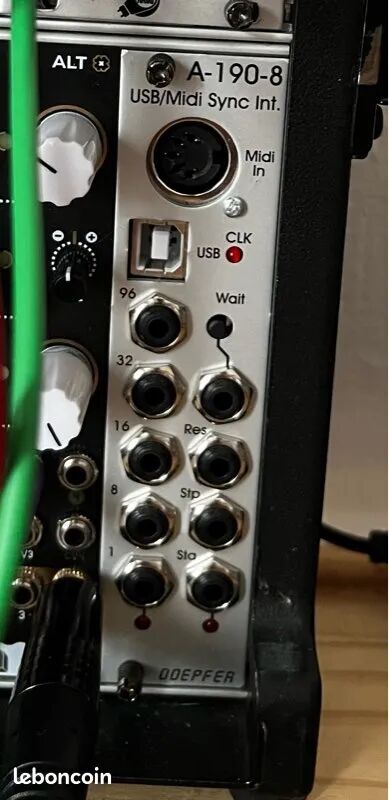 Vends doepfer a-190-8 midi/cv clock