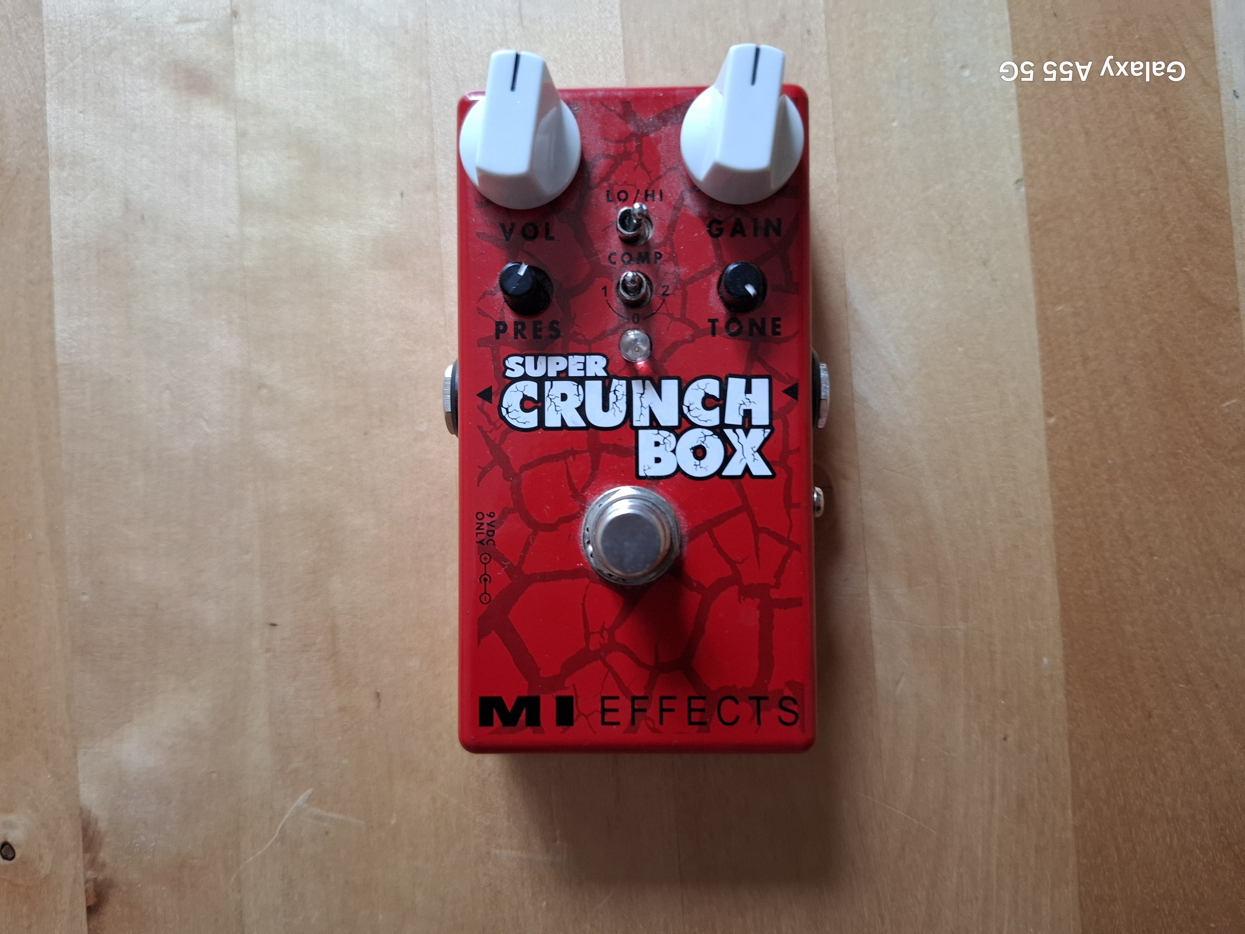 Vends Pédale MI audio Super Crunch Box 