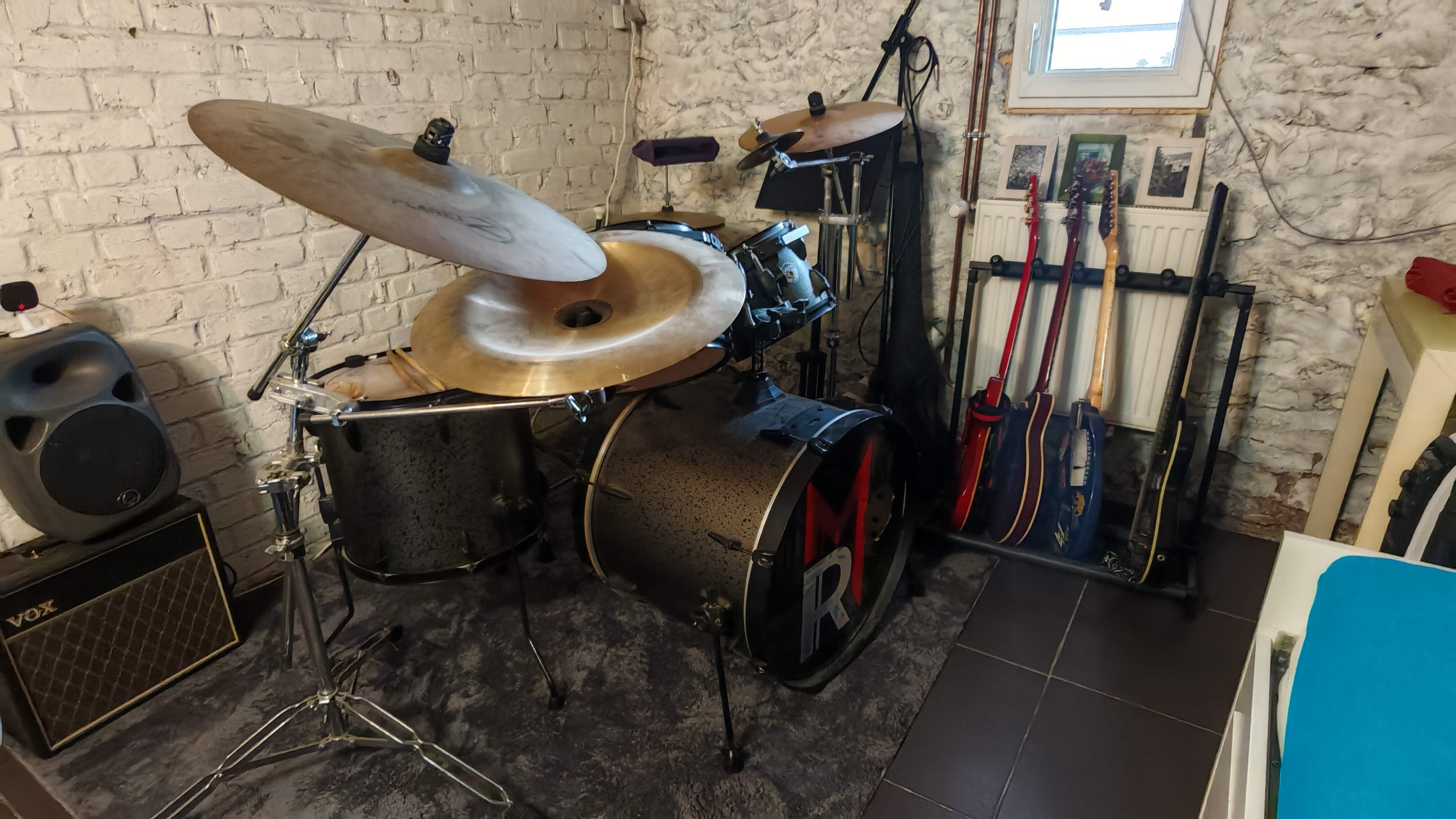 Tama StarWorks WL52BKS complète + 6 cymbales + housses